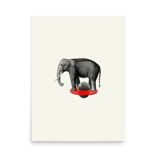 Elephant Art Print