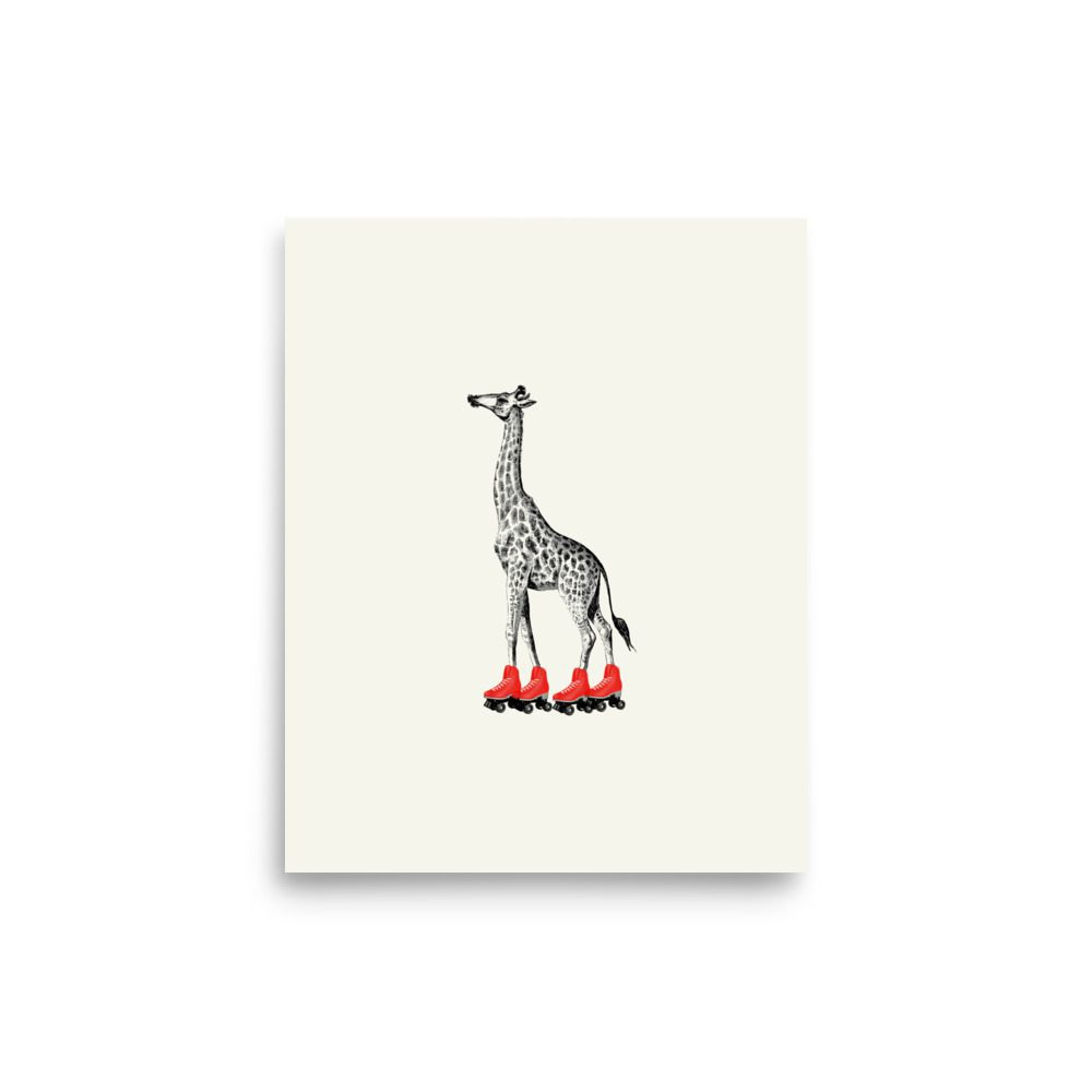 Giraffe Art Print