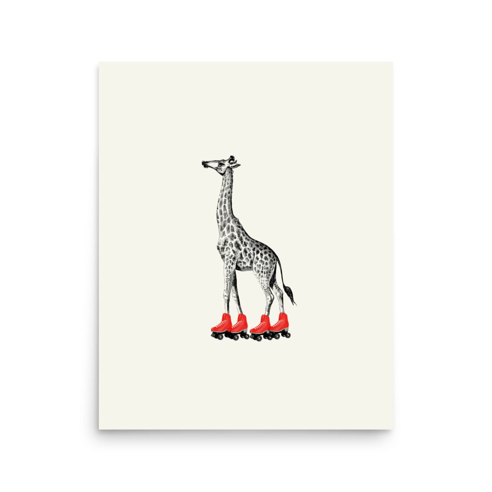 Giraffe Art Print
