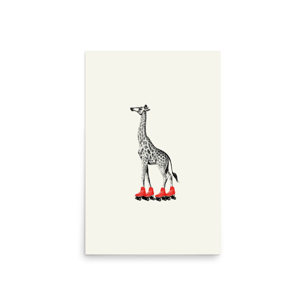 Giraffe Art Print