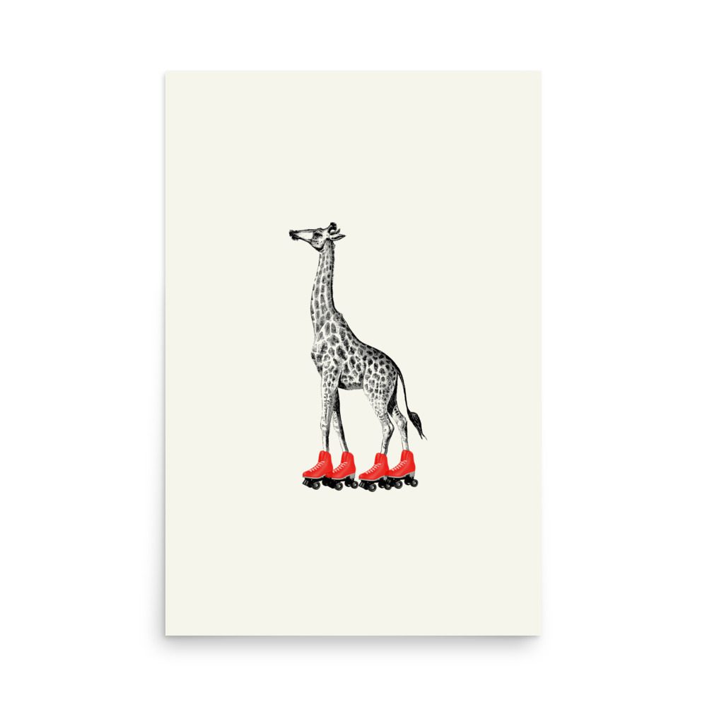 Giraffe Art Print