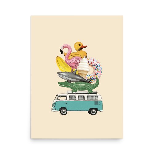 Happy Campers Art Print