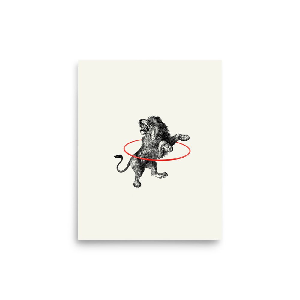 Lion Art Print
