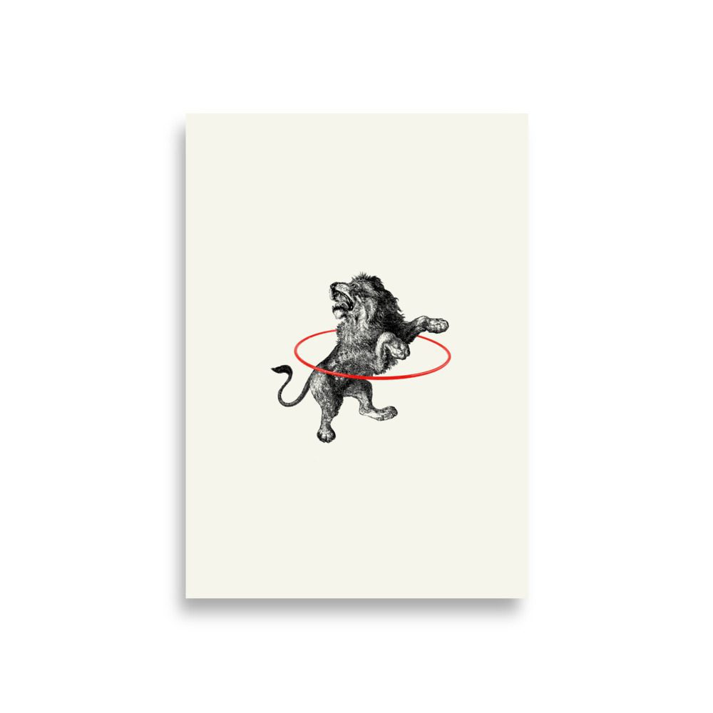 Lion Art Print