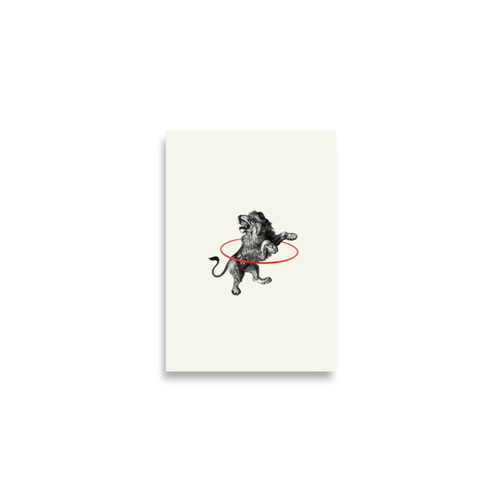 Lion Art Print