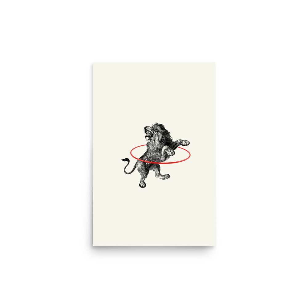 Lion Art Print