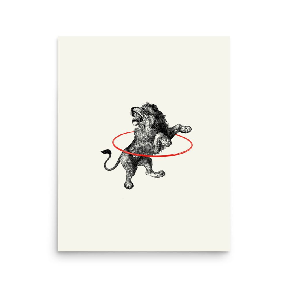 Lion Art Print