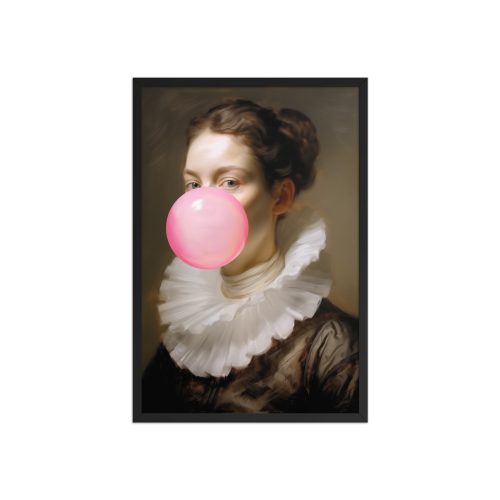 Bubblegum Framed Art Print