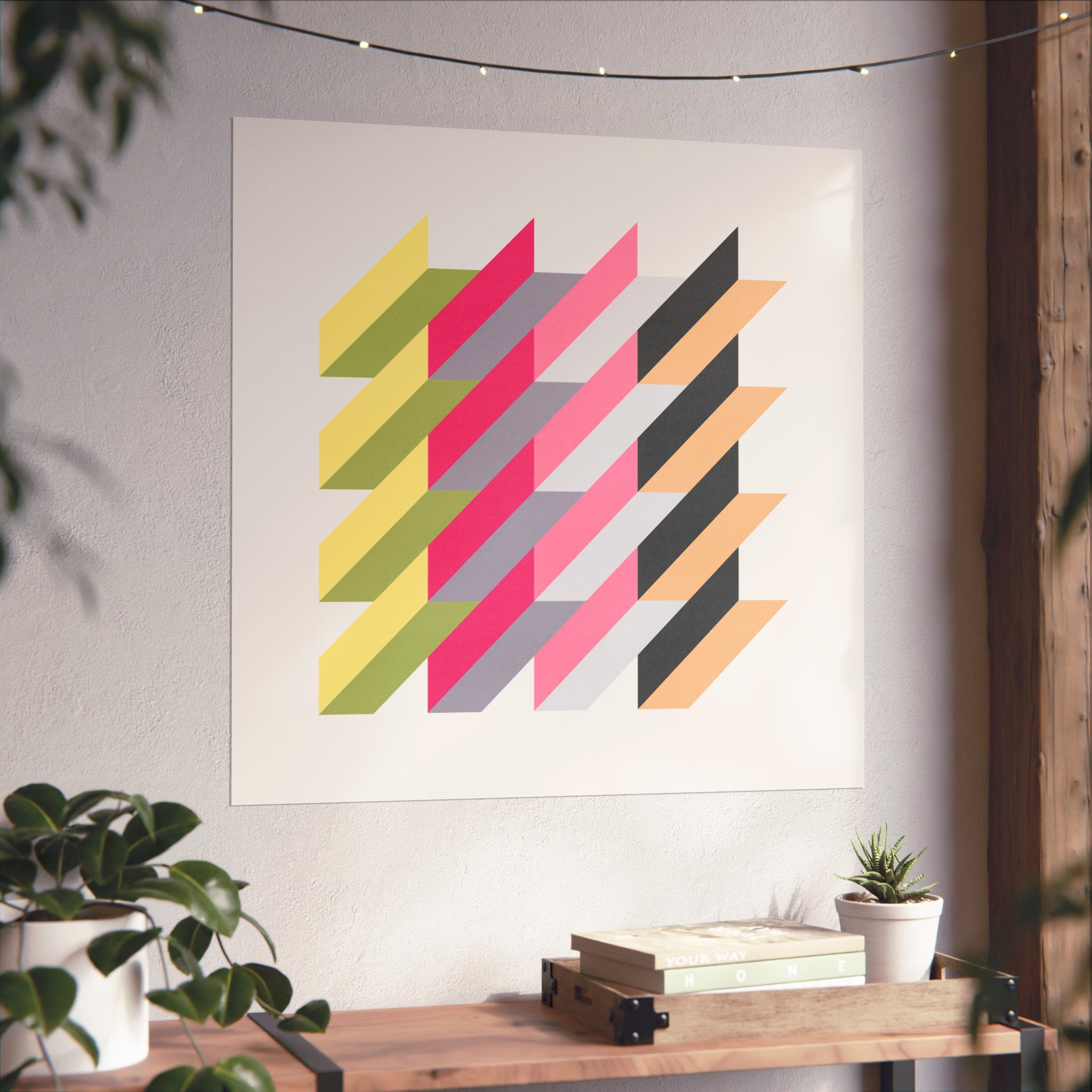 Geo Rectangles Art Print - Image 9