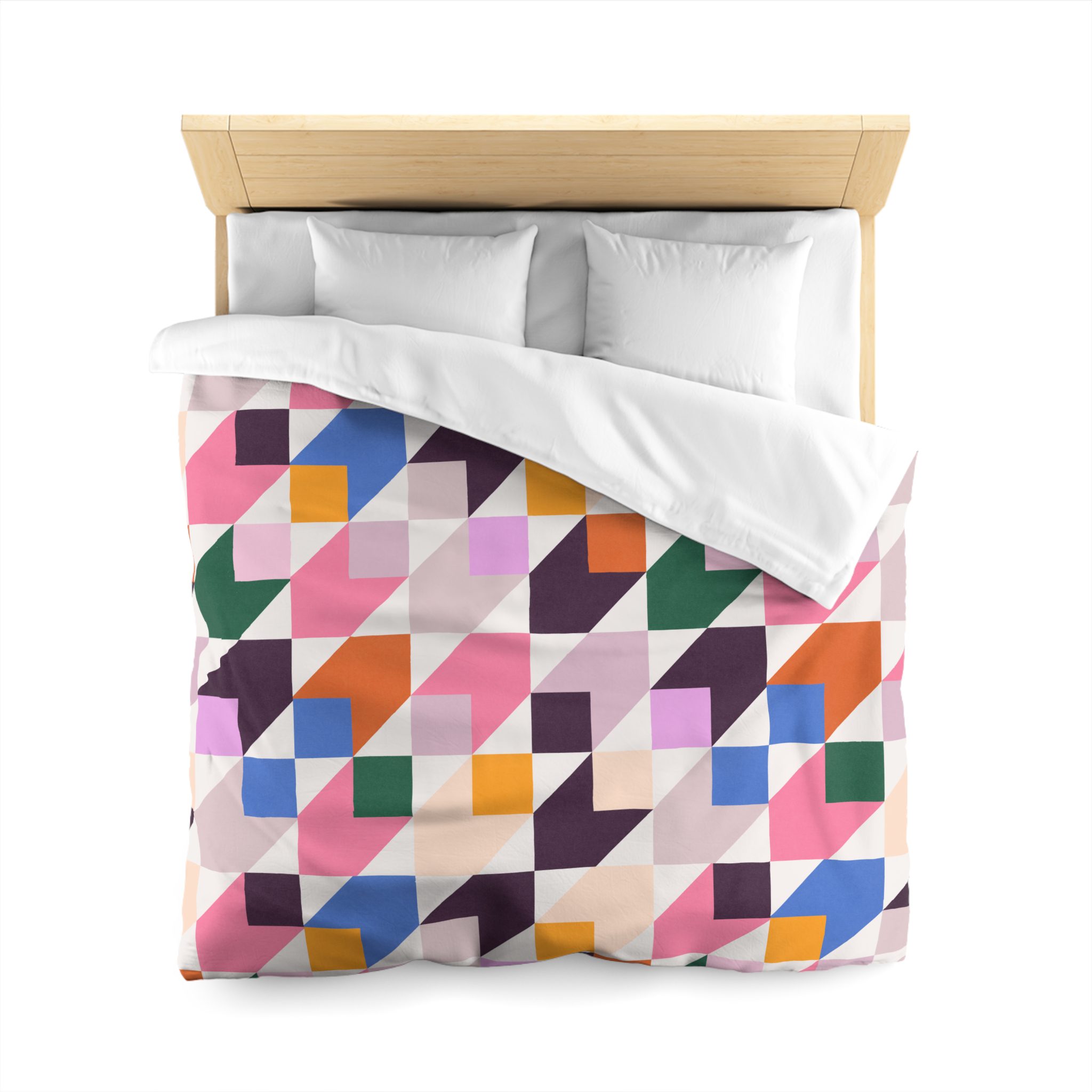 Isometric Cubes Colour Duvet Cover - Image 5