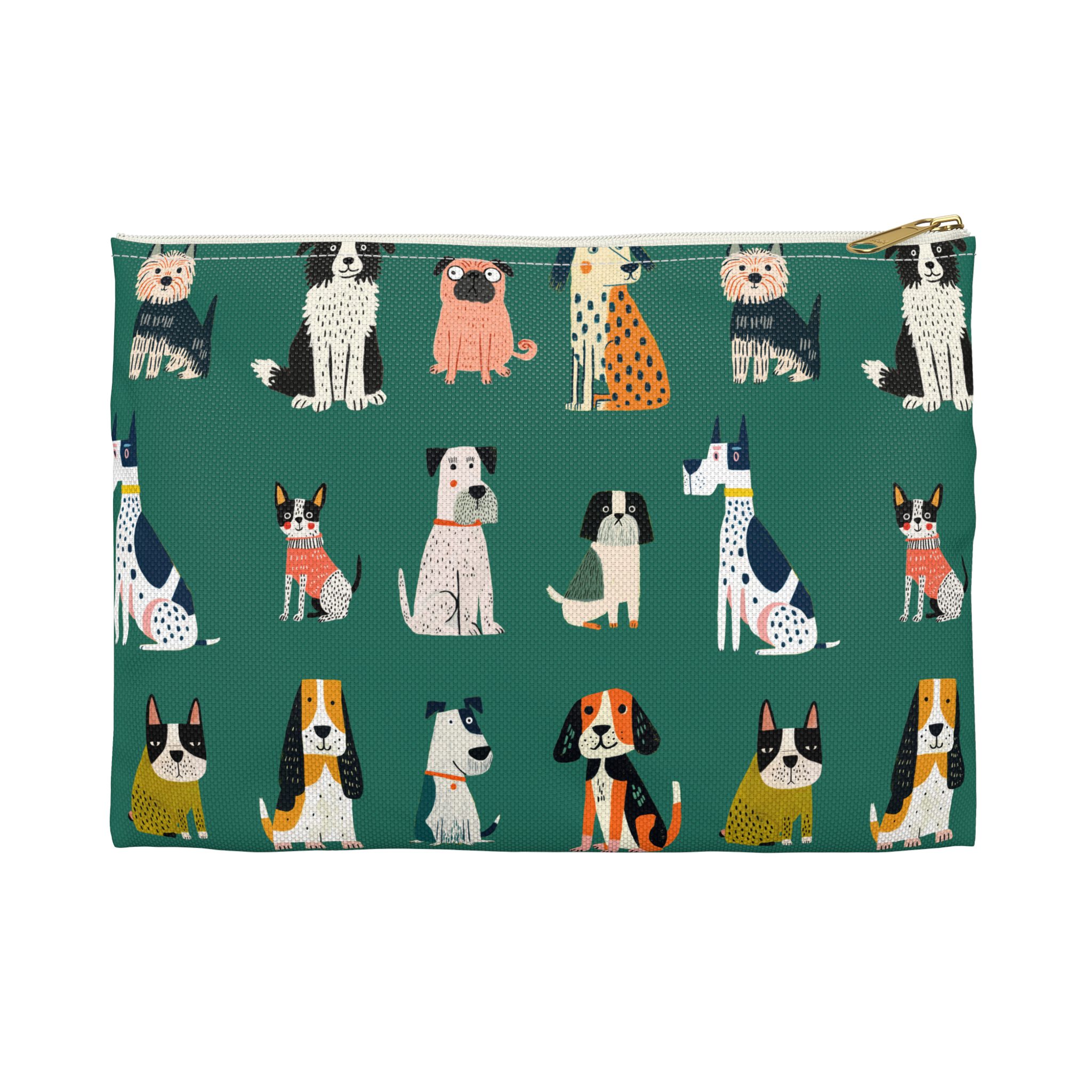 Cute Dogs Pattern Accessory Pouch - Image 5