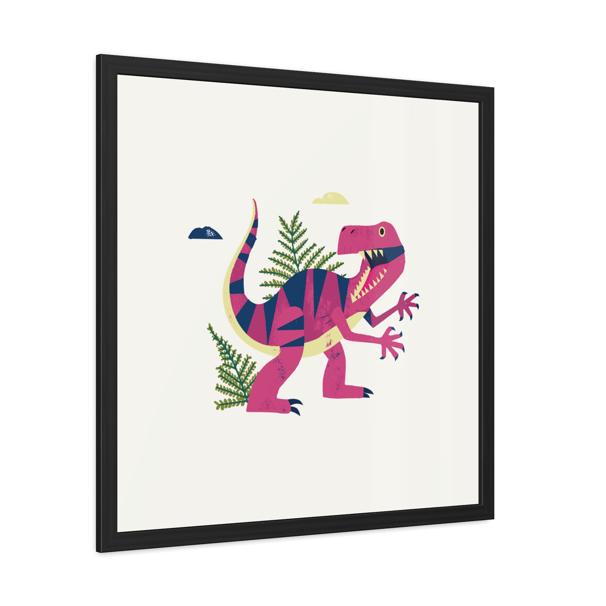 T-Rex Dinosaur Framed Art Print - Image 10