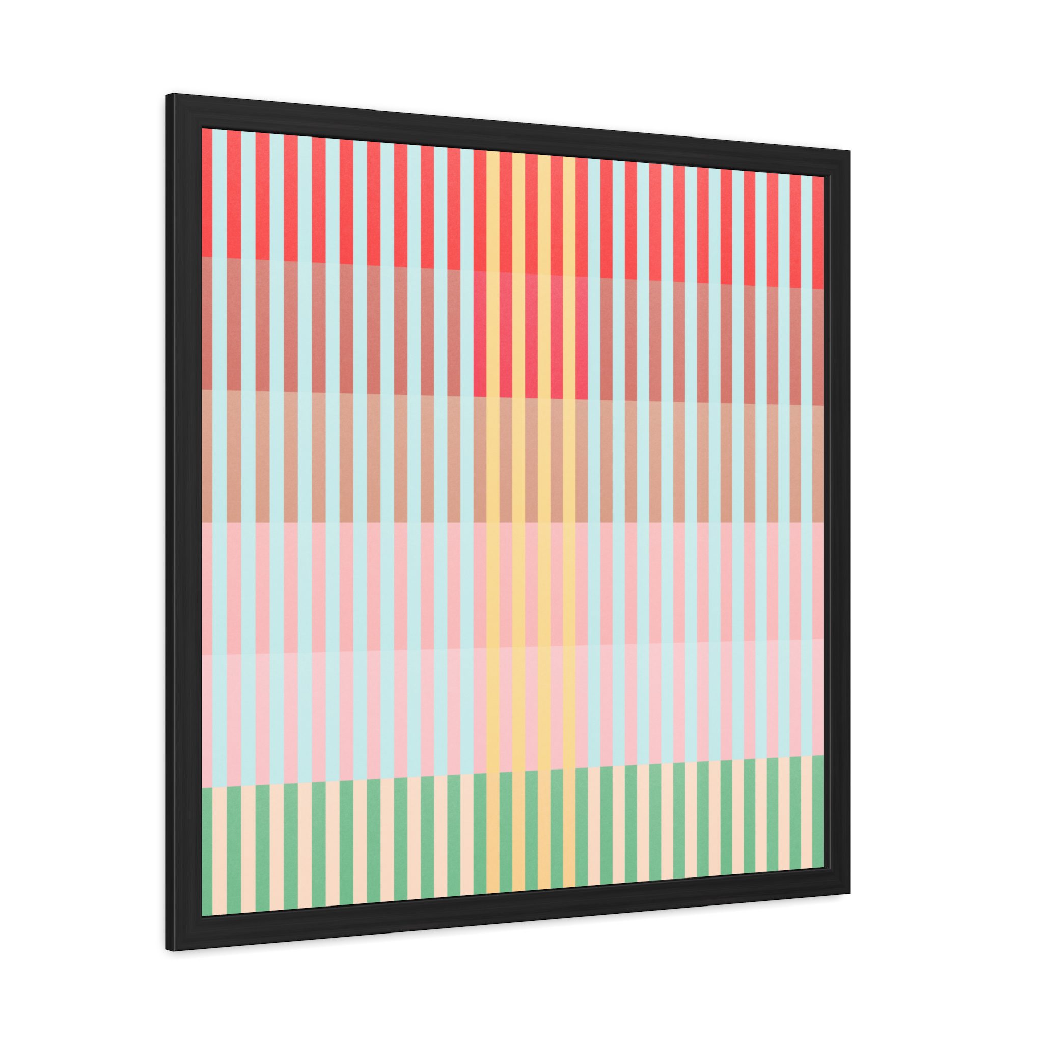 Apple Geo Lines Framed Art Print - Image 10