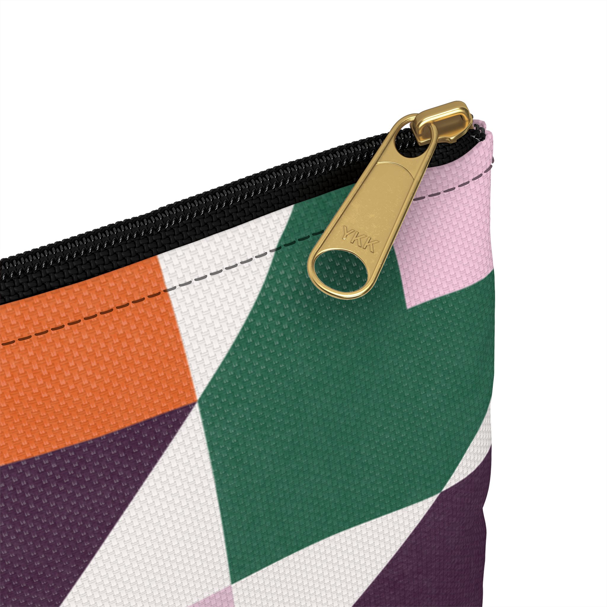 Isometric Cubes Colour Accessory Pouch - Image 4