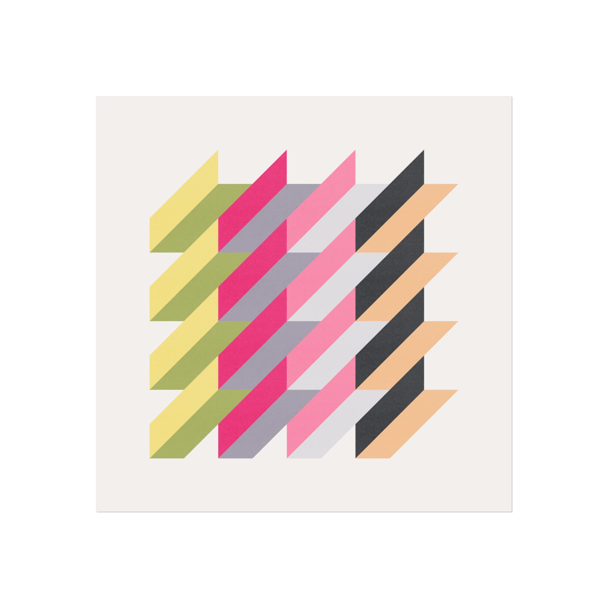 Geo Rectangles Art Print - Image 7