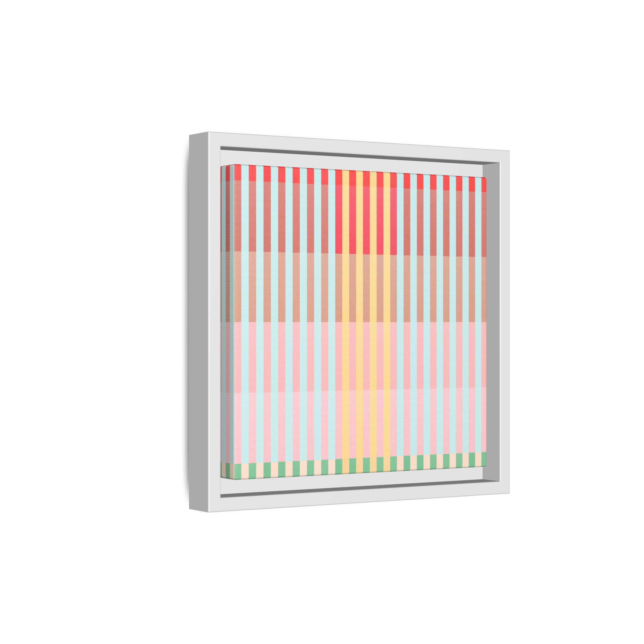 Apple Geo Lines Matte Canvas, Framed - Image 30