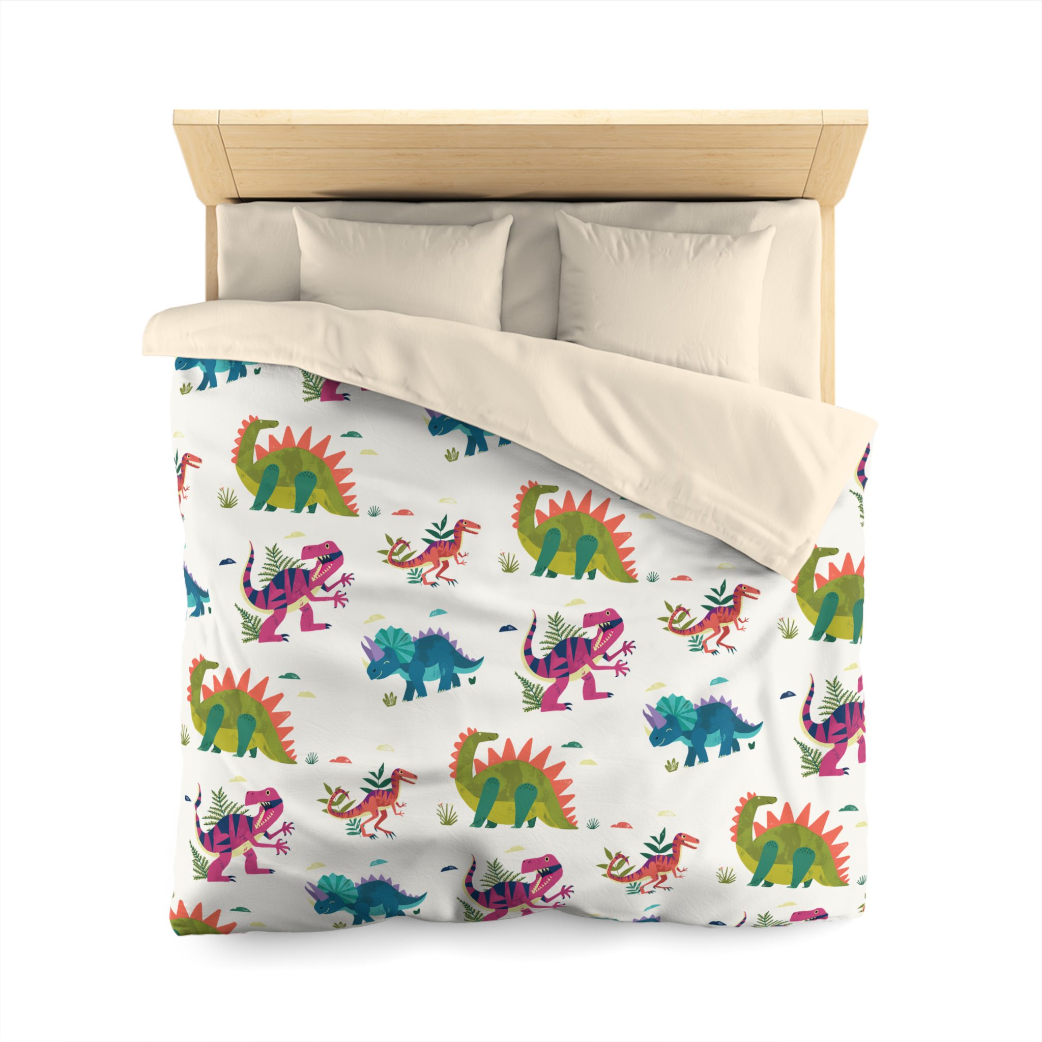 Dinosaurs Microfiber Duvet Cover - Image 2