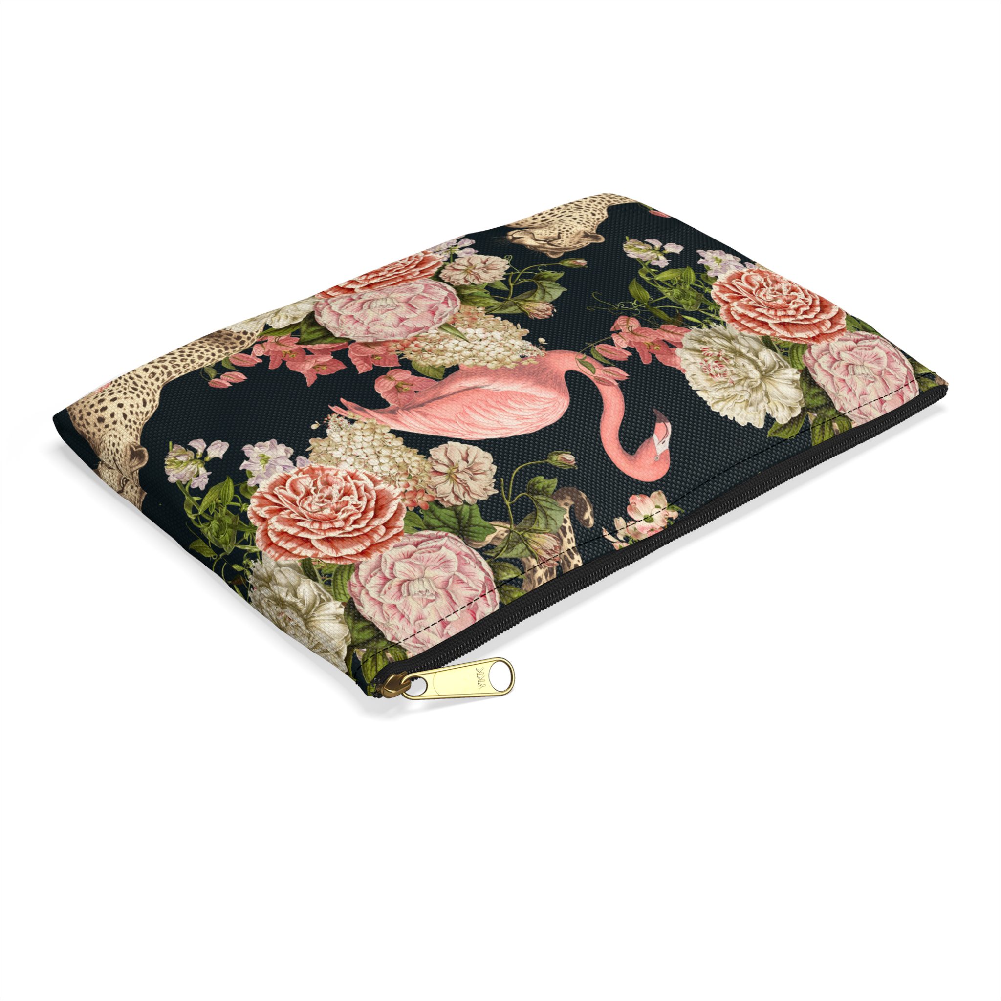 Flamingo Leopard Pattern Accessory Pouch - Image 3