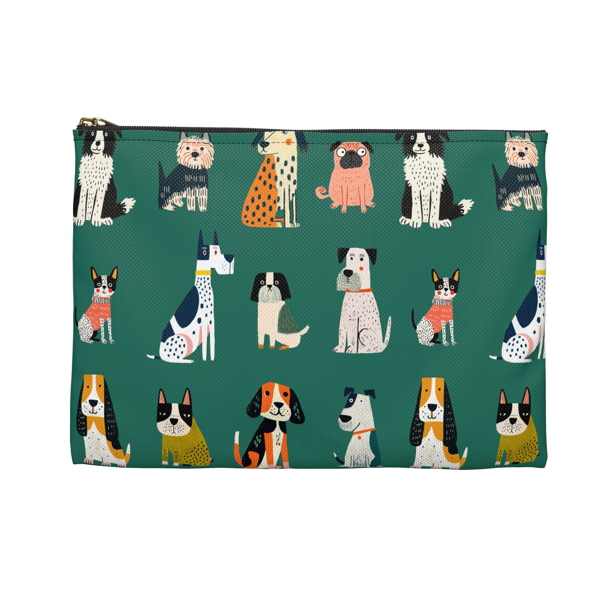 Cute Dogs Pattern Accessory Pouch - Image 2