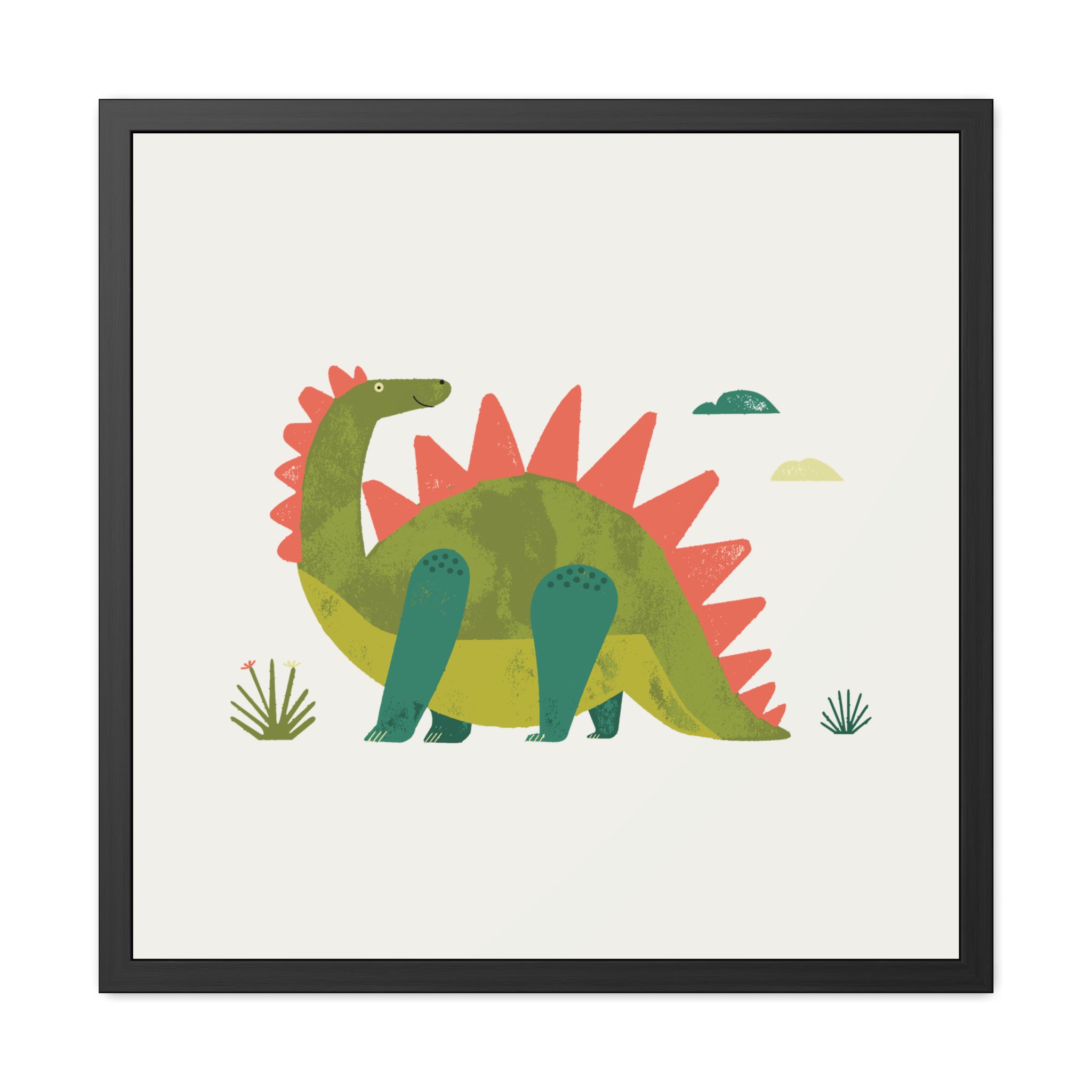 Stegosaurus Dinosaur Framed Art Print - Image 9