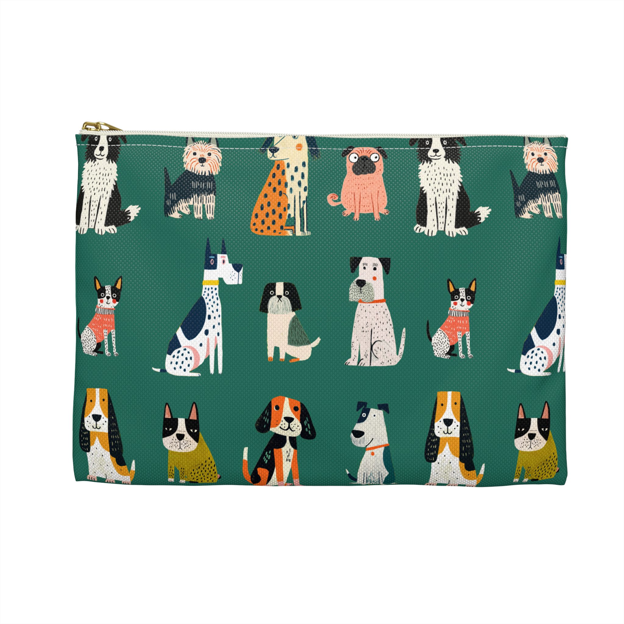 Cute Dogs Pattern Accessory Pouch - Image 6