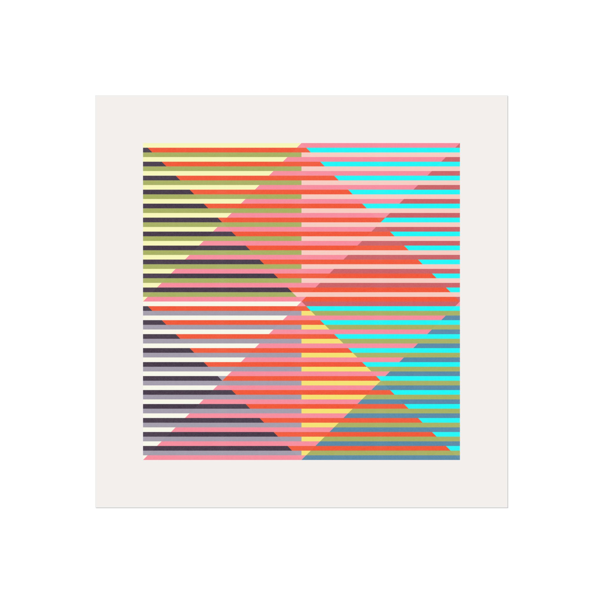 Geo Triangles Art Print - Image 7