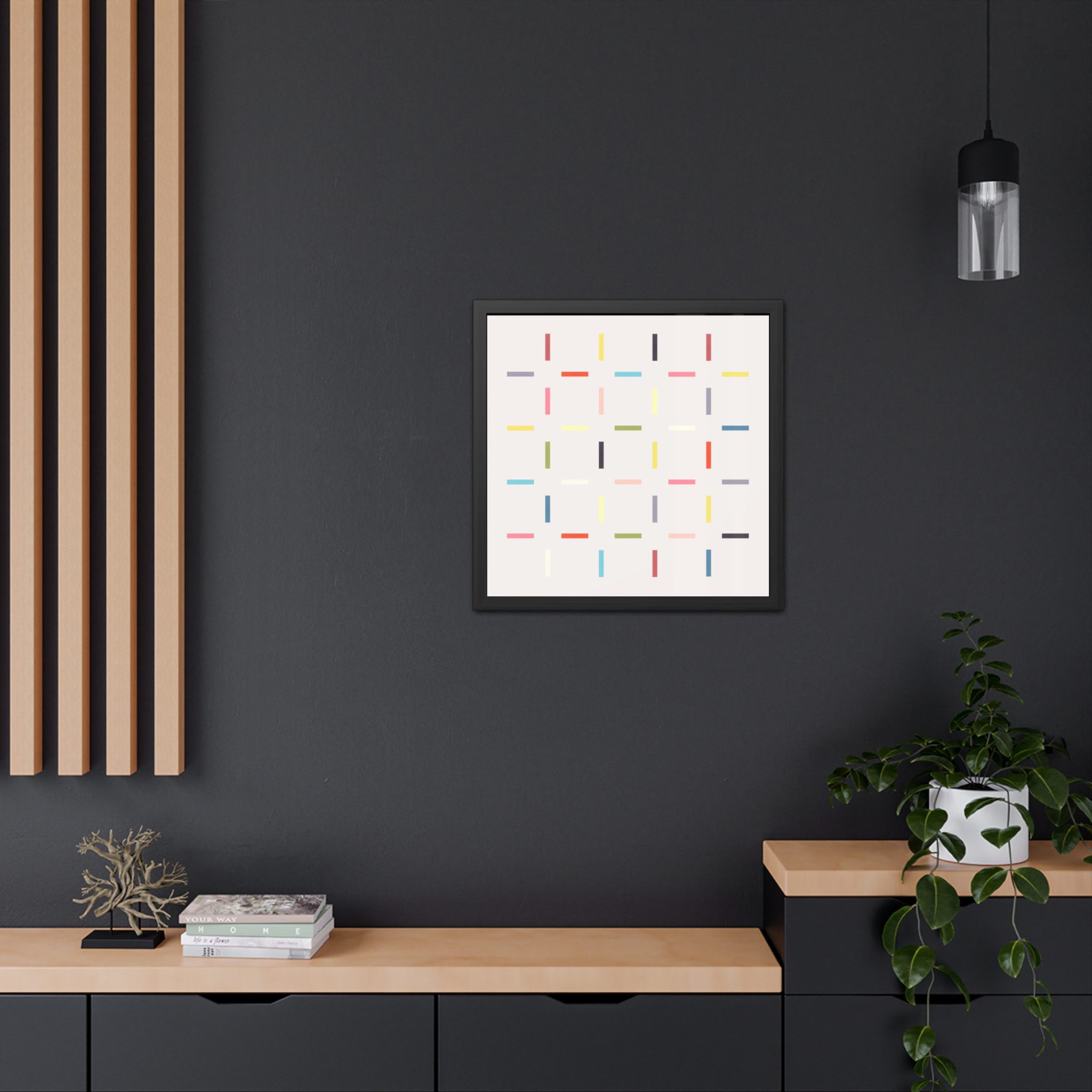 Plus Colour Framed Art Print - Image 8