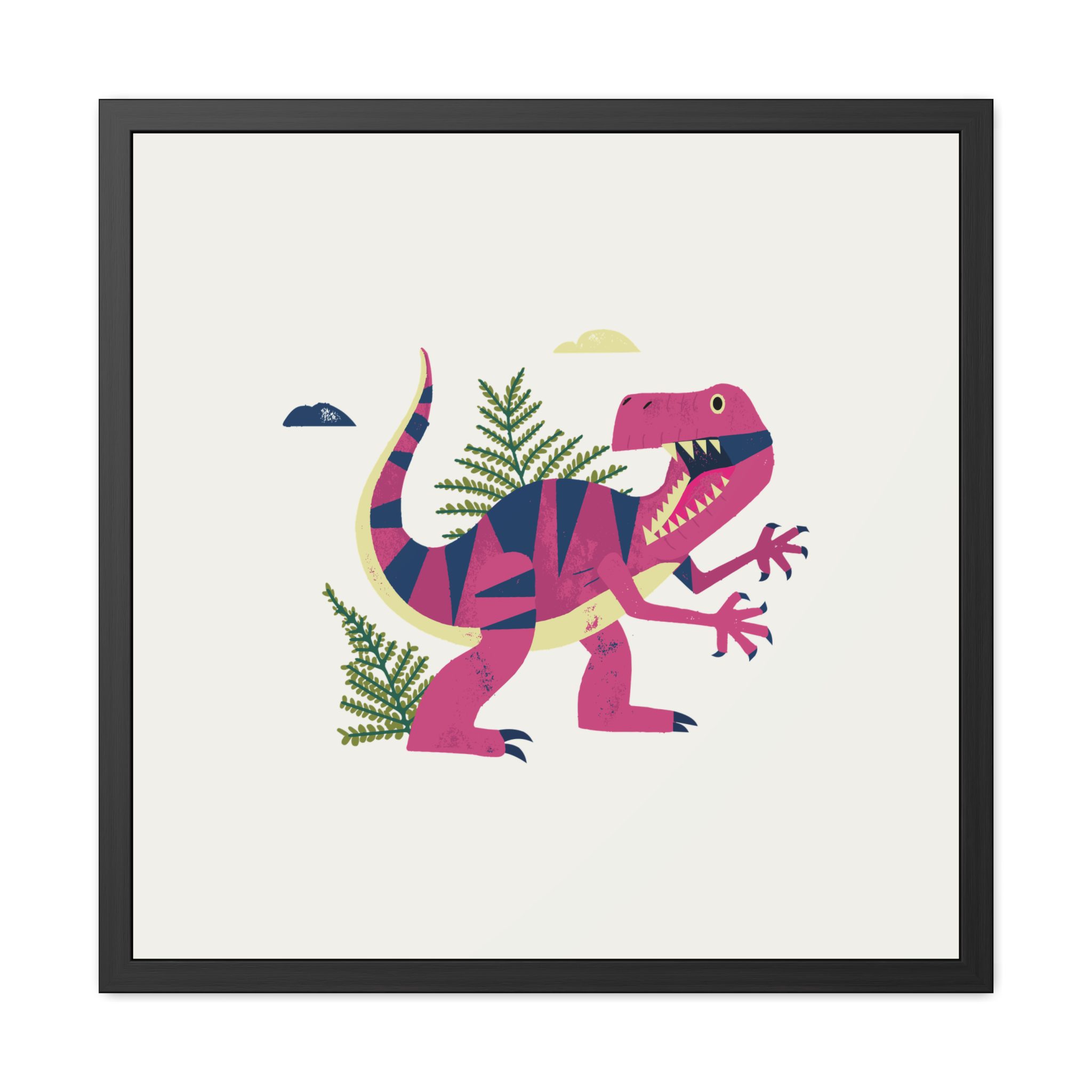 T-Rex Dinosaur Framed Art Print - Image 9