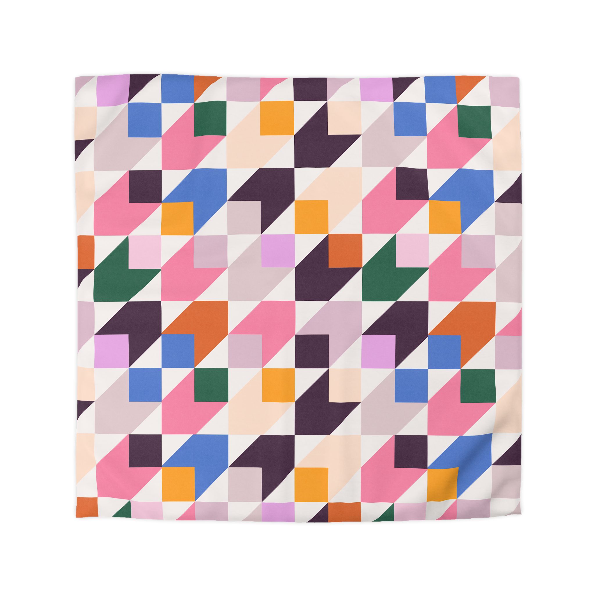 Isometric Cubes Colour Duvet Cover - Image 4