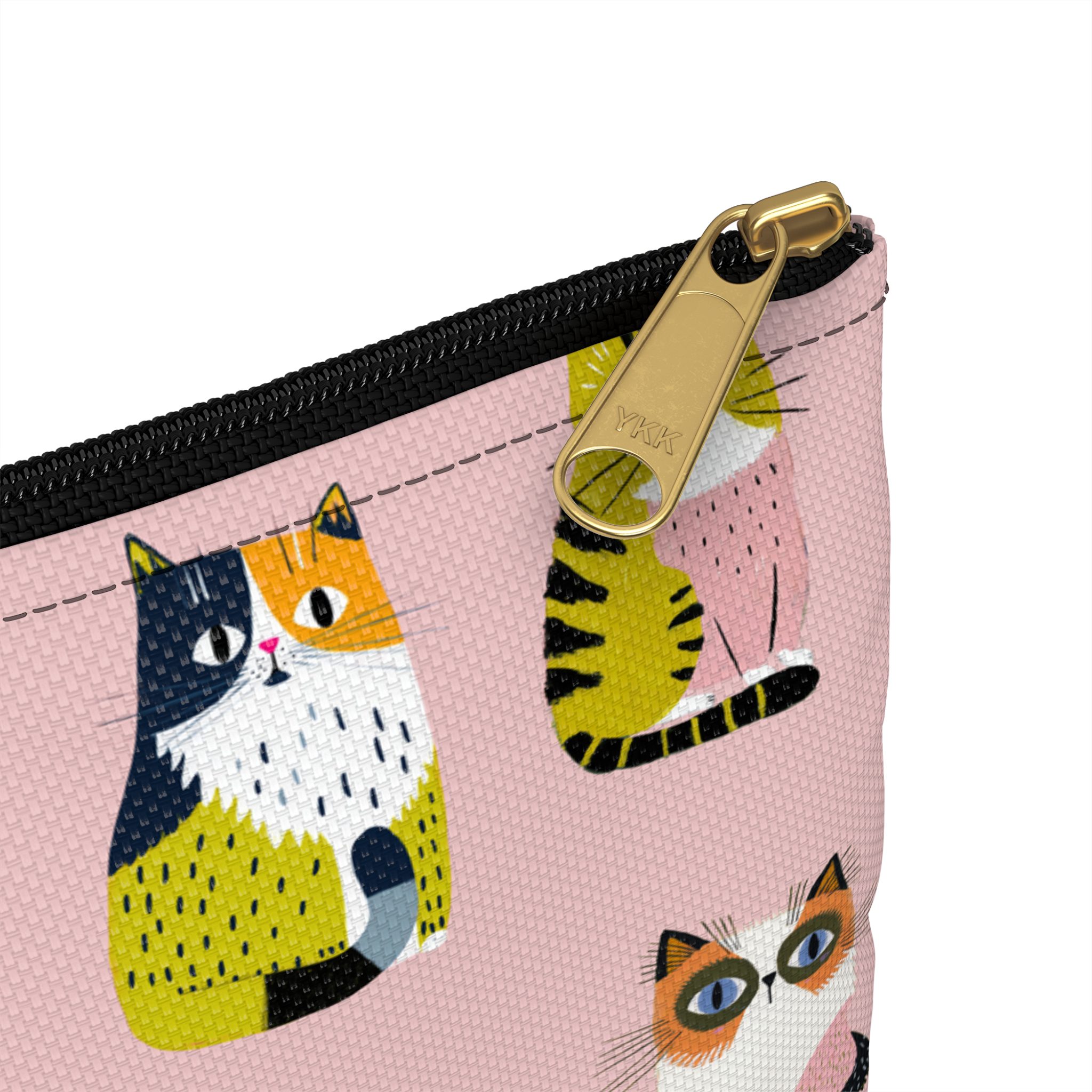 Cute Cats Pattern Accessory Pouch - Image 4