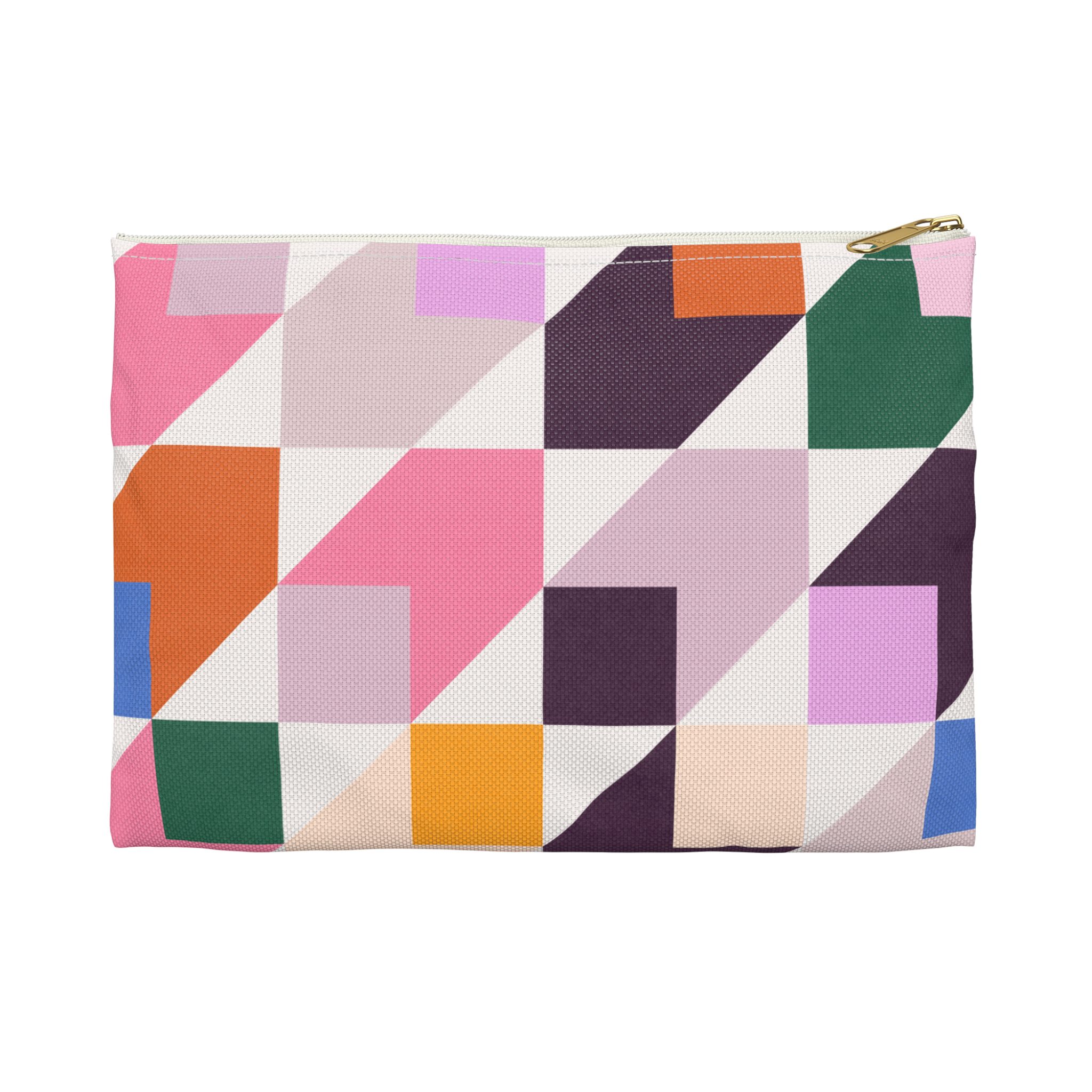 Isometric Cubes Colour Accessory Pouch - Image 5