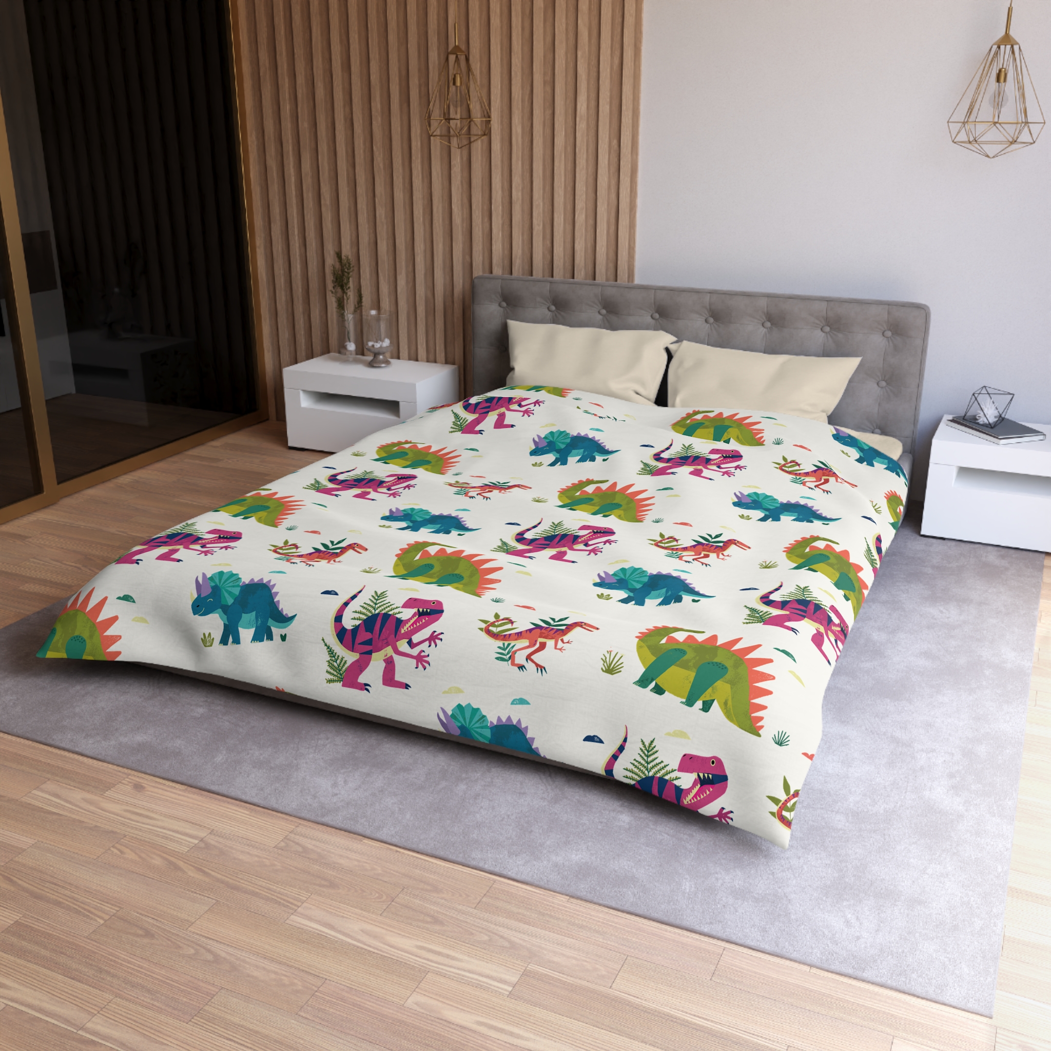 Dinosaurs Microfiber Duvet Cover - Image 3