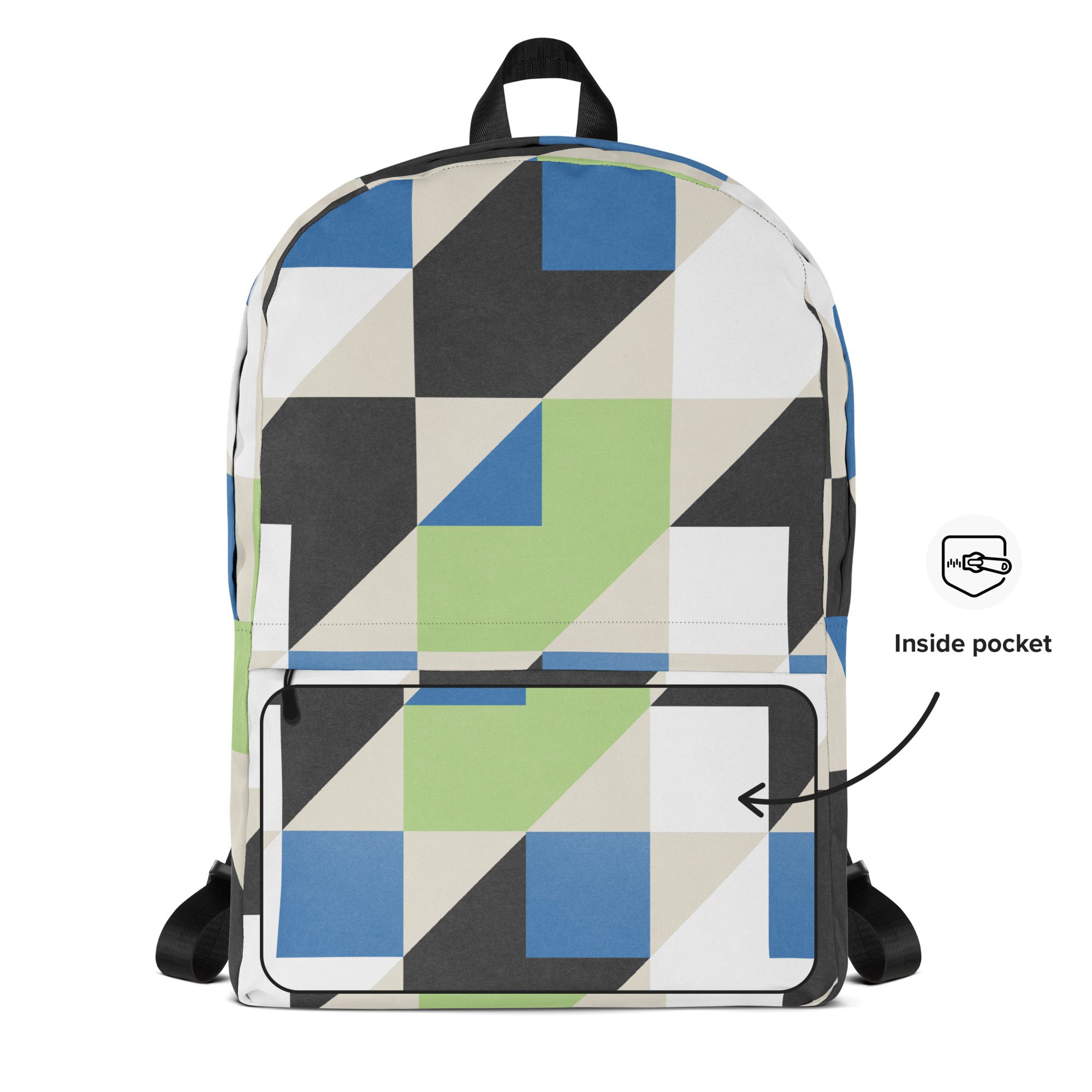 Isometric Cubes Backpack - Image 2