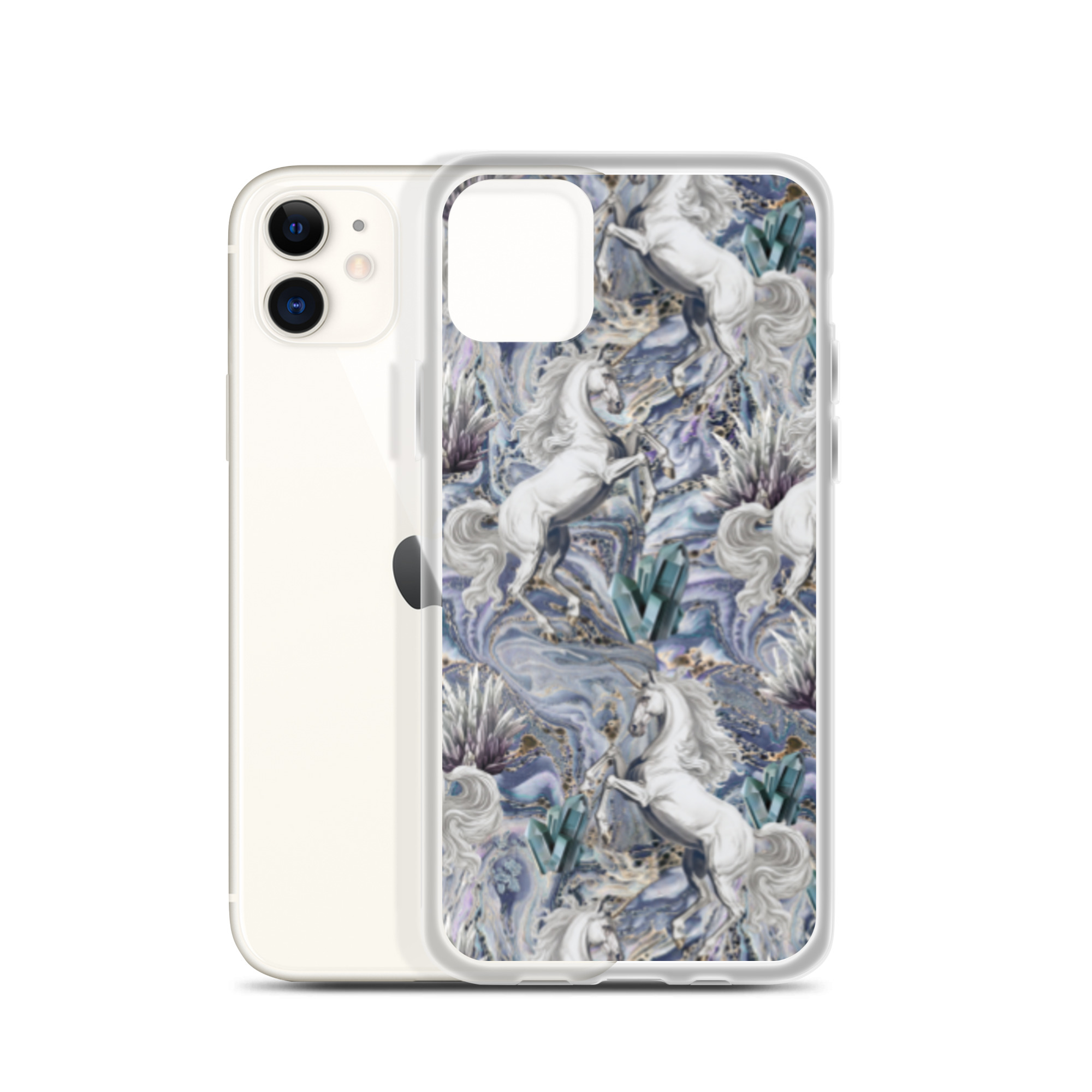 Unicorn Gem Clear Case for iPhone® - Image 7
