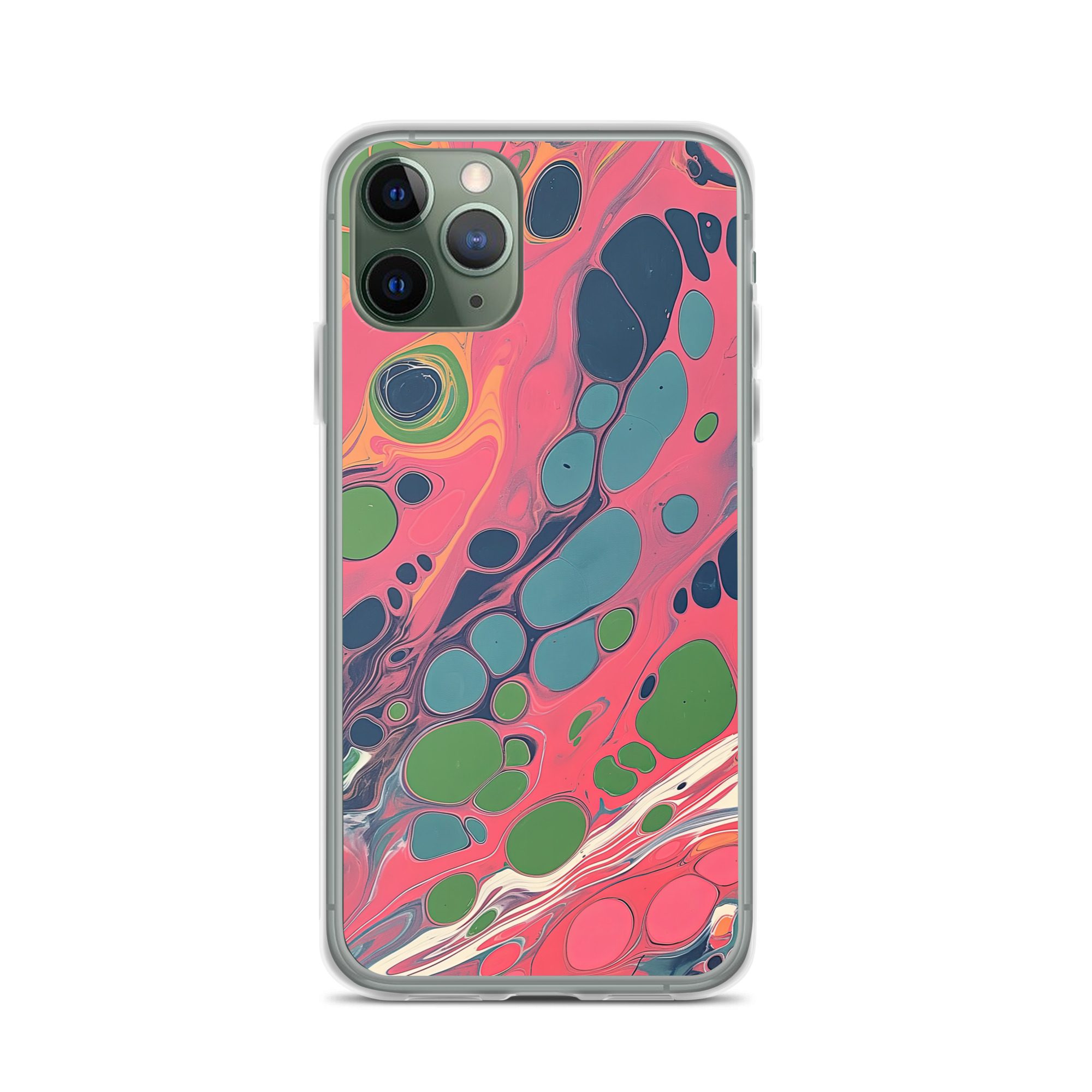 Pink Marble Clear Case for iPhone® - Image 4