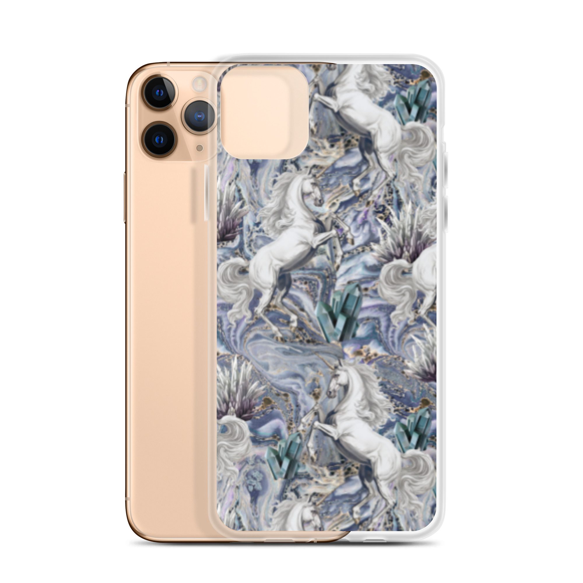 Unicorn Gem Clear Case for iPhone® - Image 3