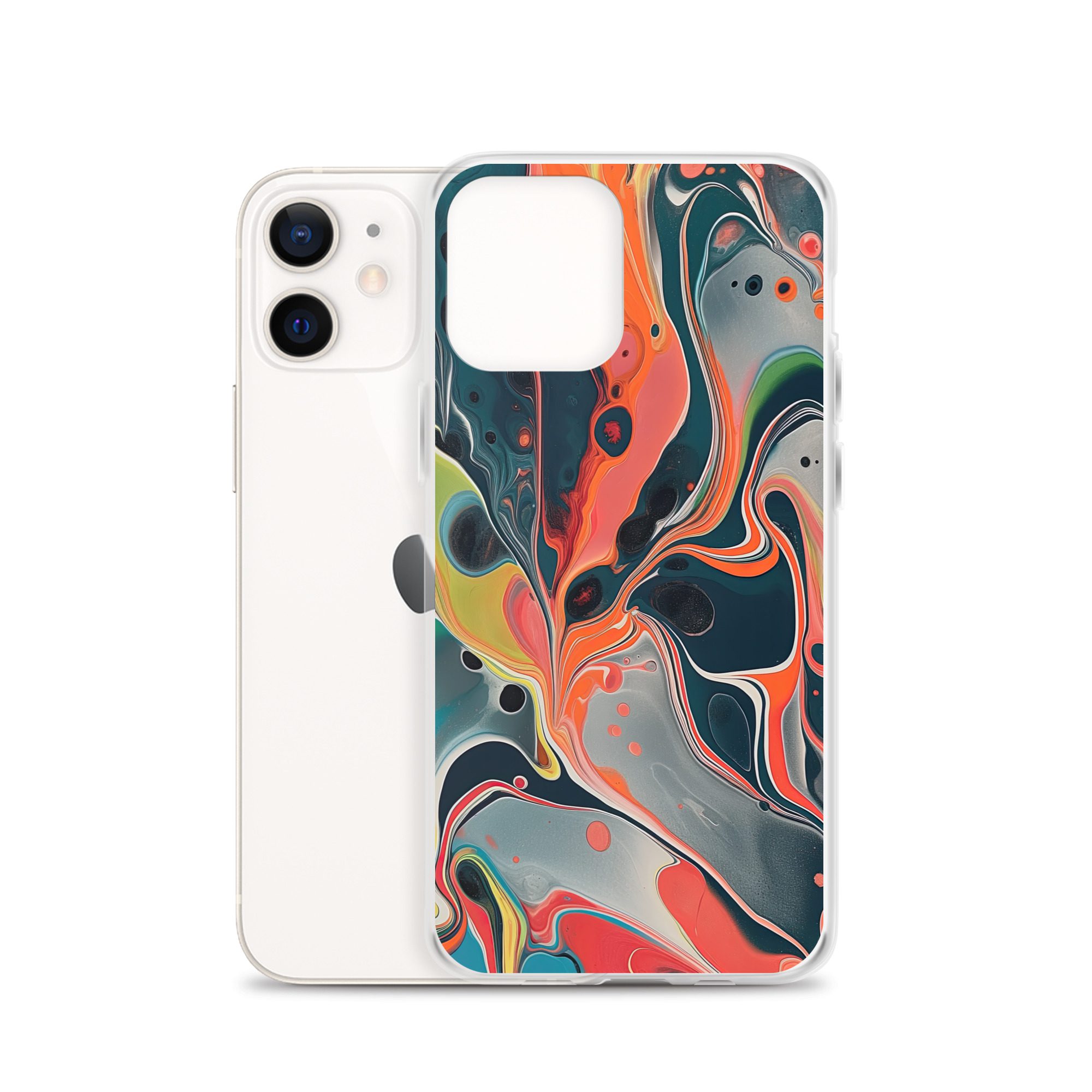 Grey Marble Clear Case for iPhone® - Image 15