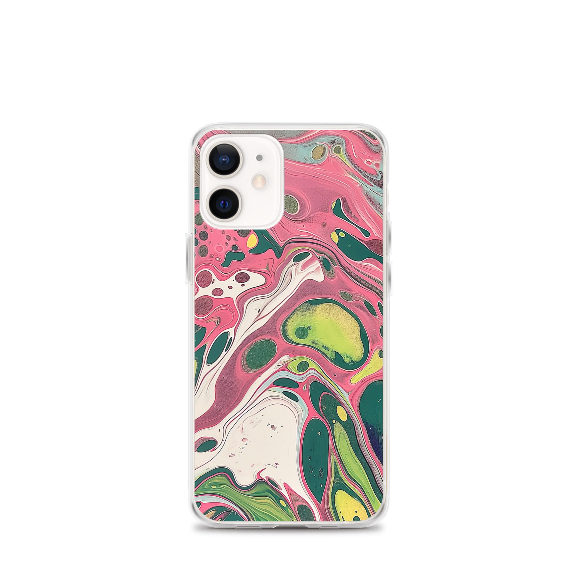 Green Marble Clear Case for iPhone® - Image 8