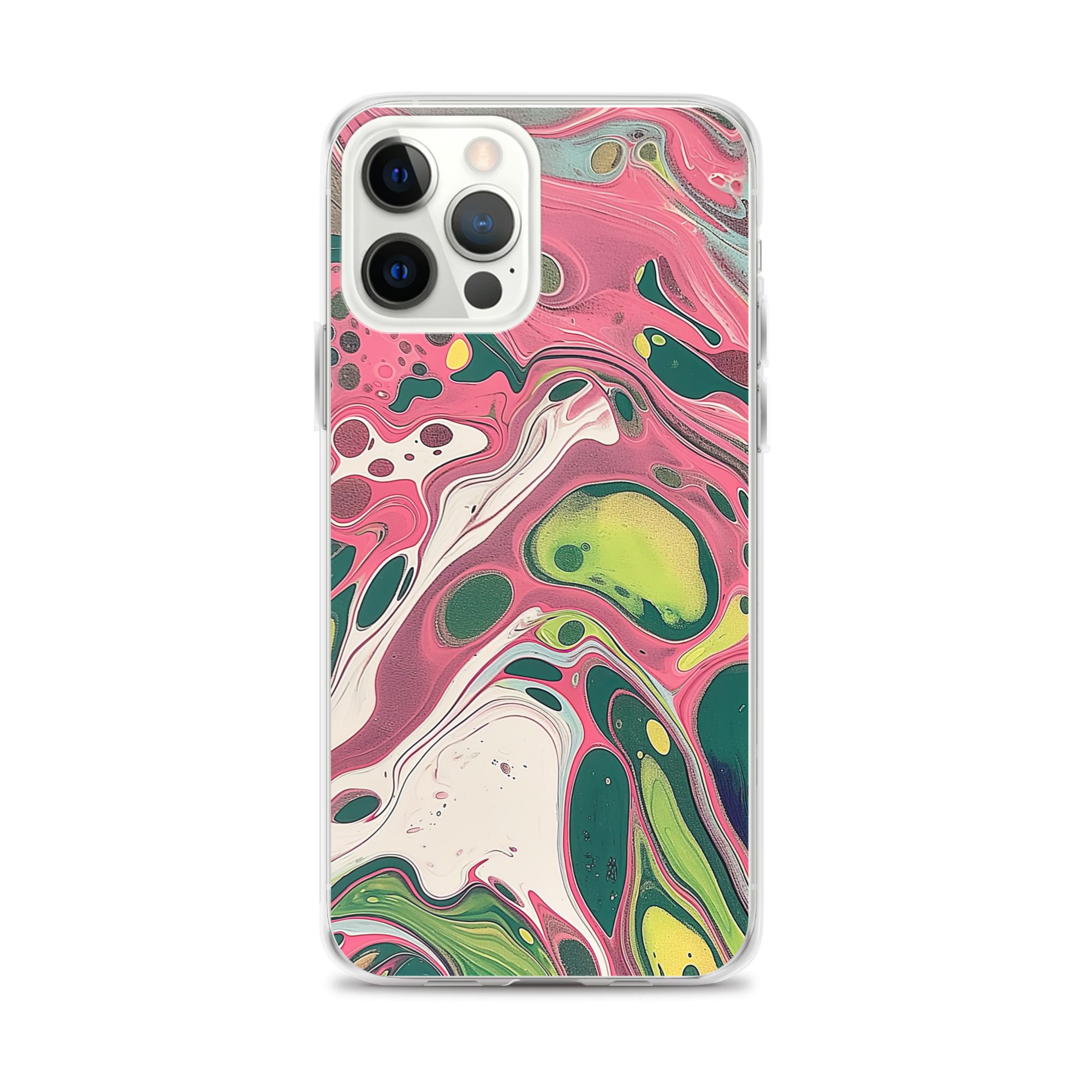 Green Marble Clear Case for iPhone® - Image 10