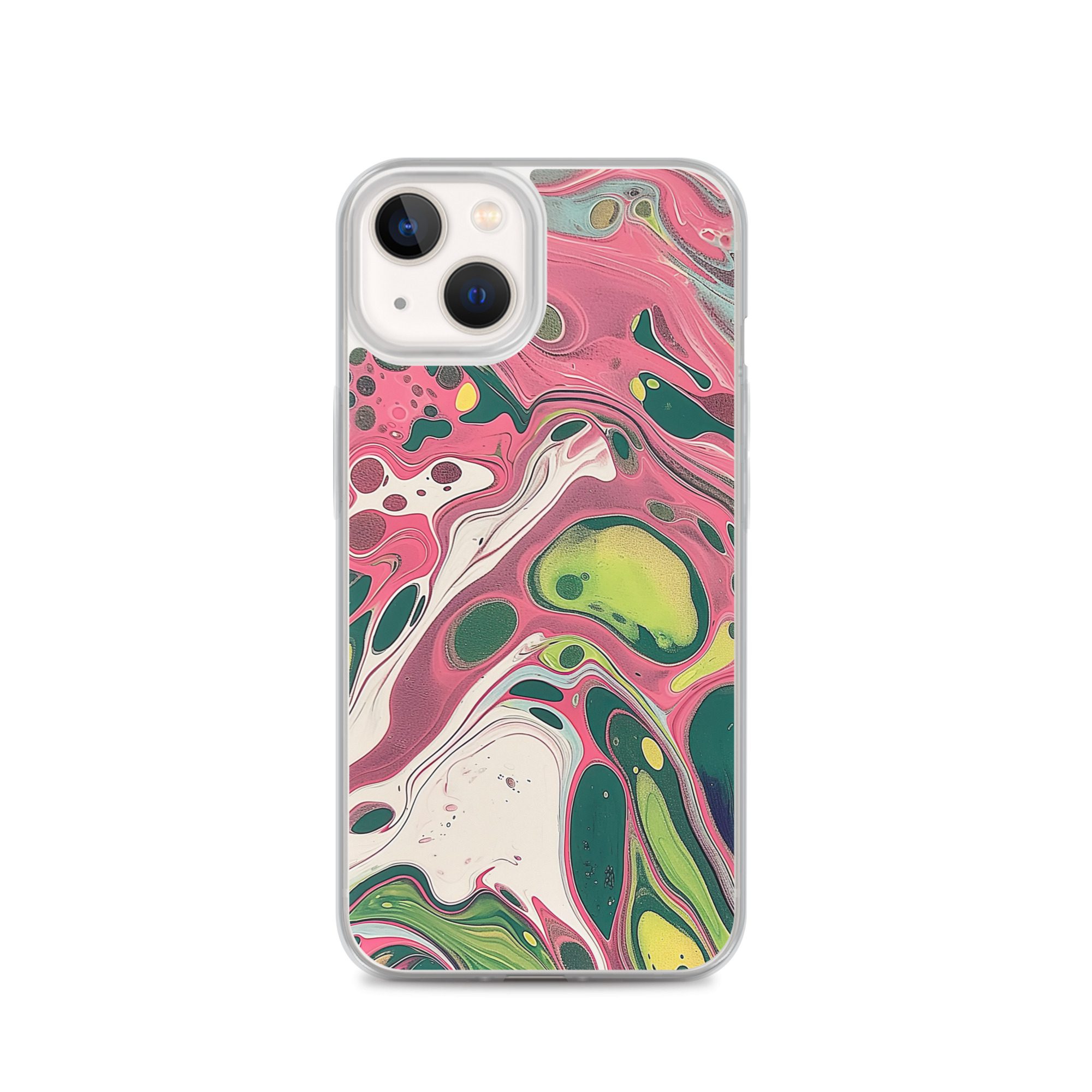 Green Marble Clear Case for iPhone® - Image 22