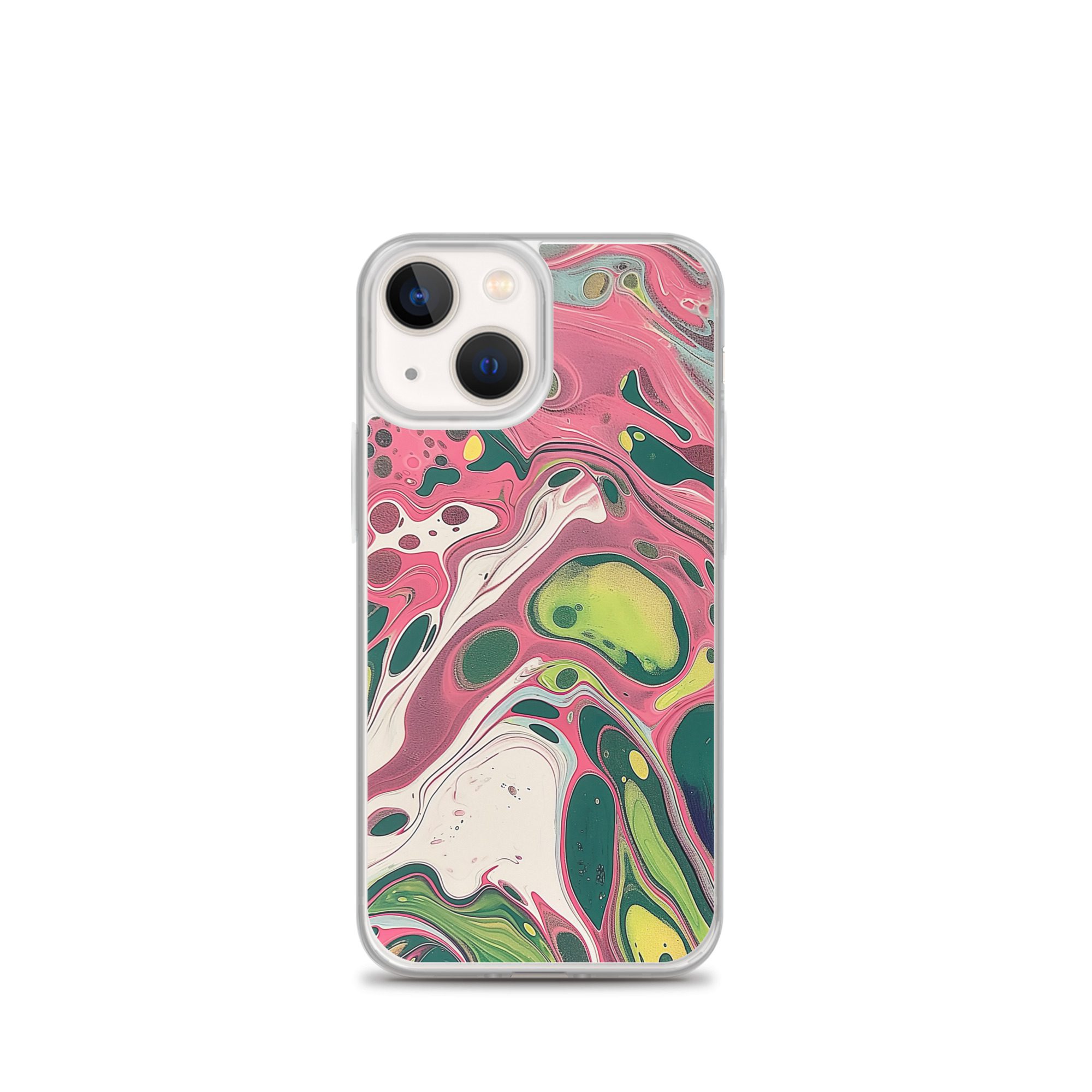 Green Marble Clear Case for iPhone® - Image 16