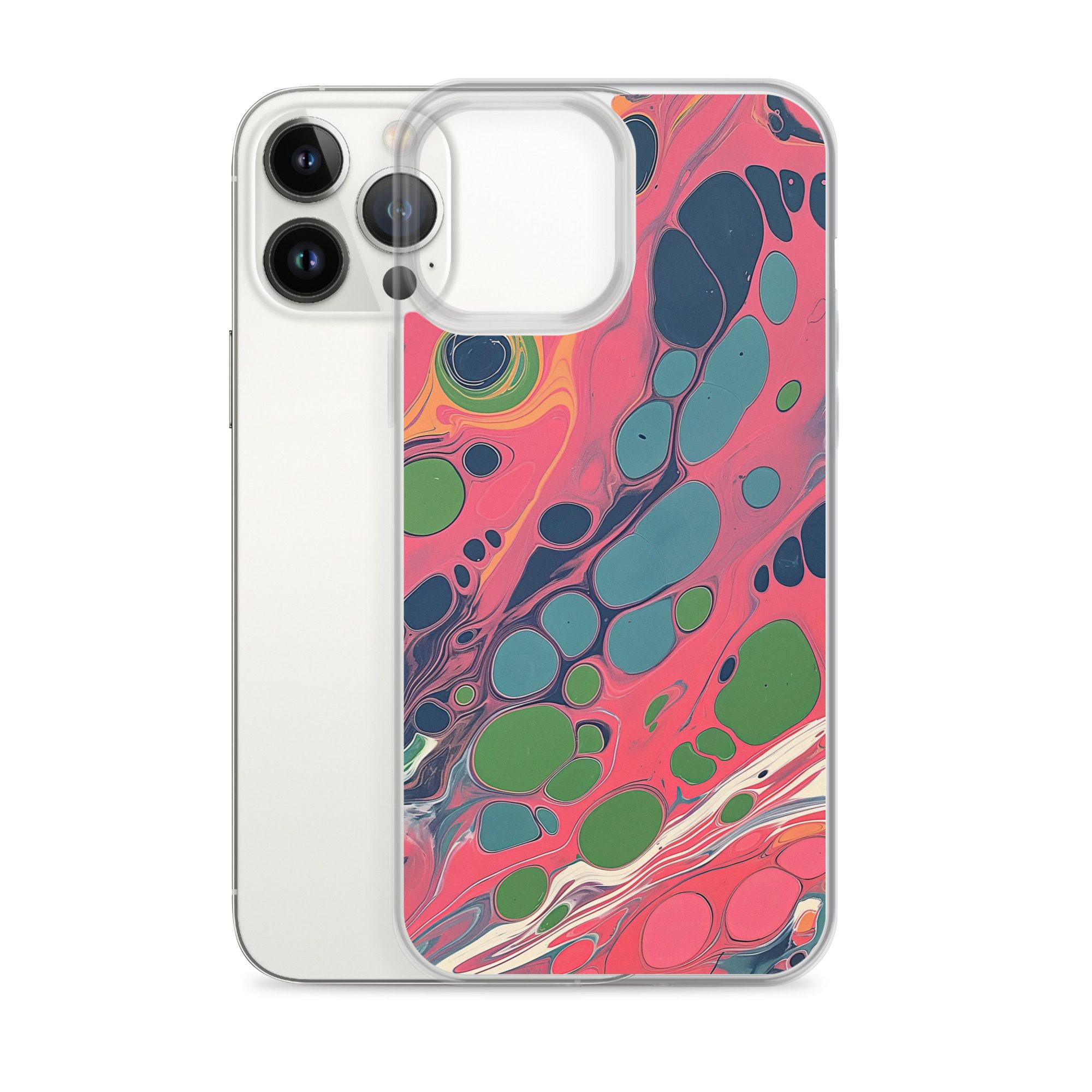 Pink Marble Clear Case for iPhone® - Image 19