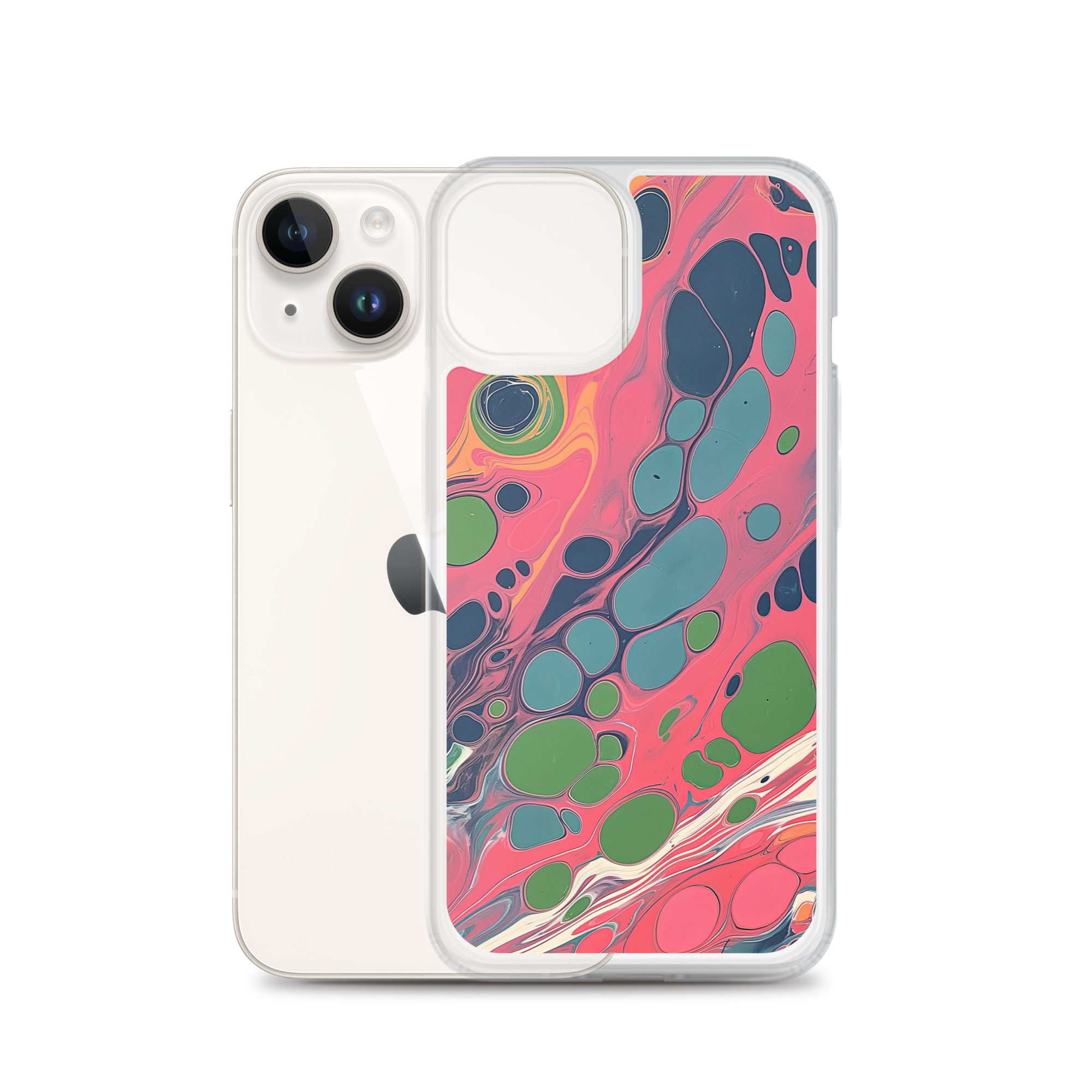 Pink Marble Clear Case for iPhone® - Image 31