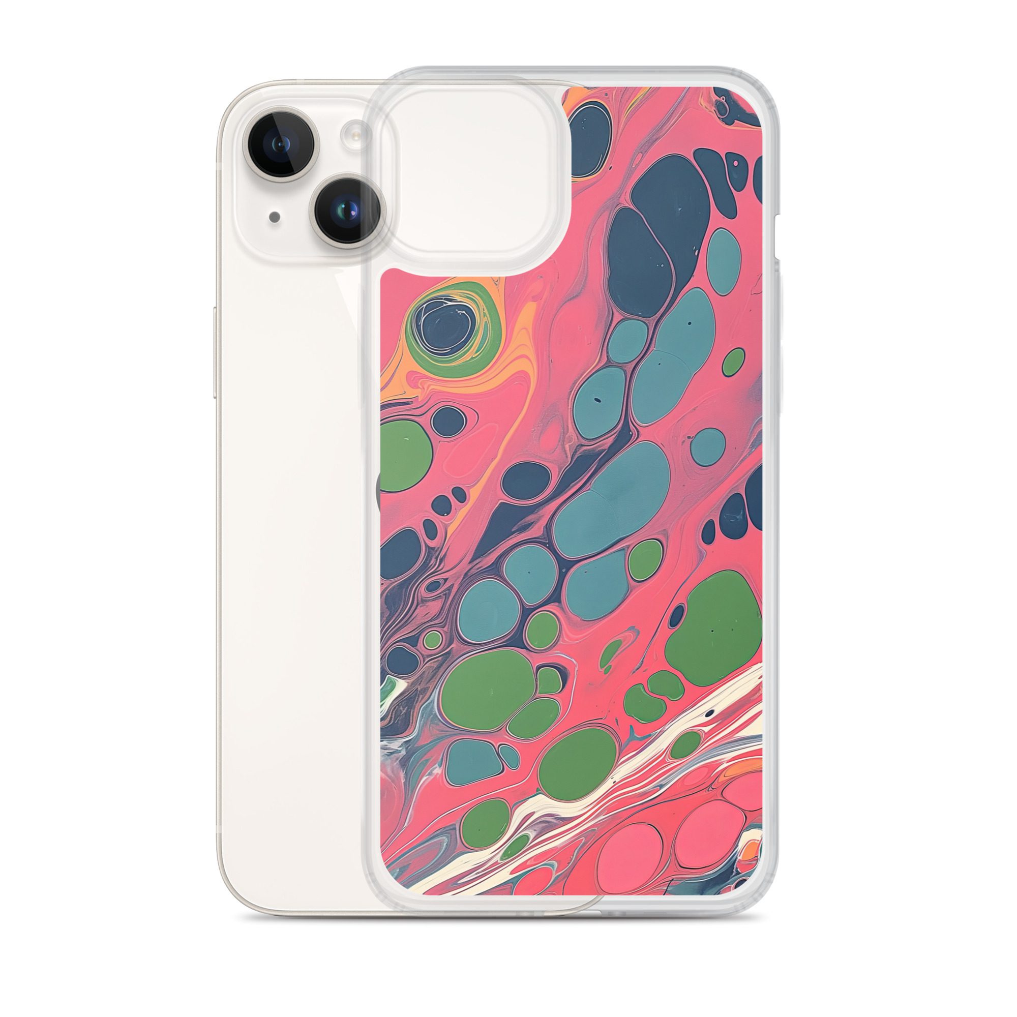 Pink Marble Clear Case for iPhone® - Image 25