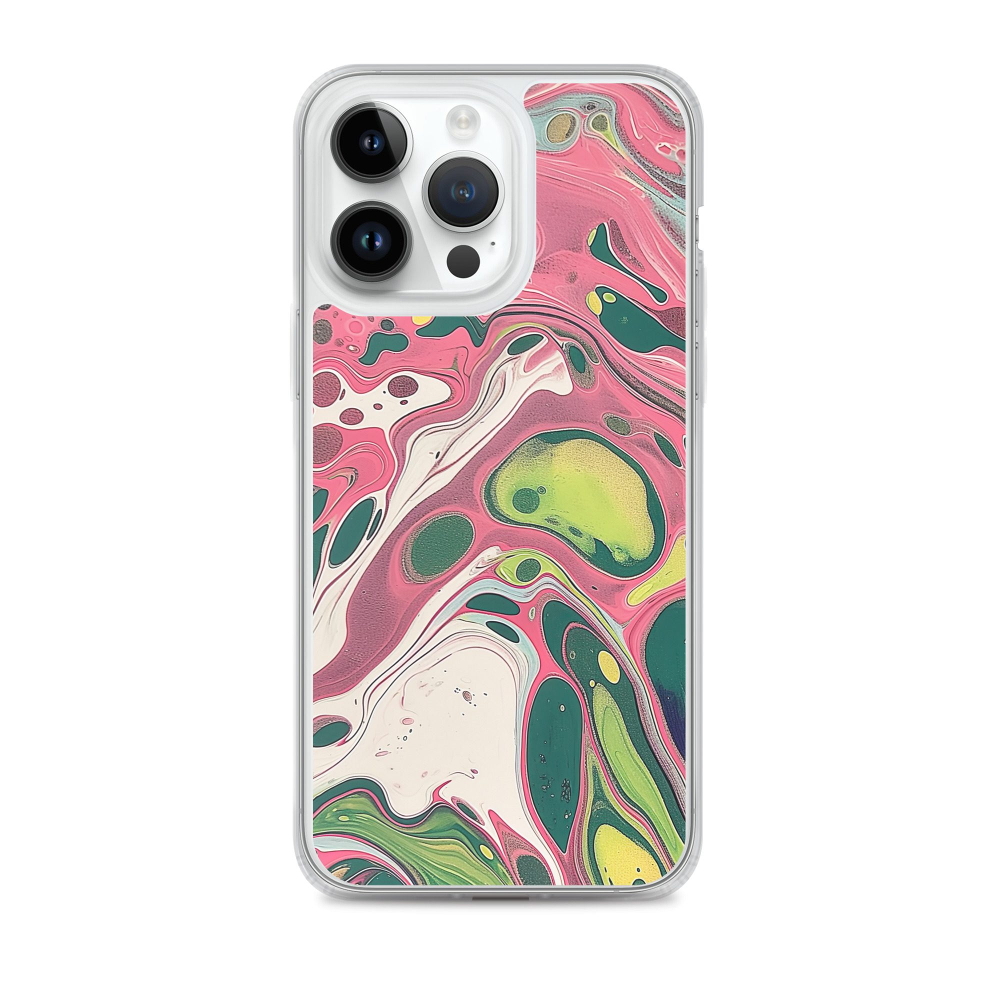 Green Marble Clear Case for iPhone® - Image 26