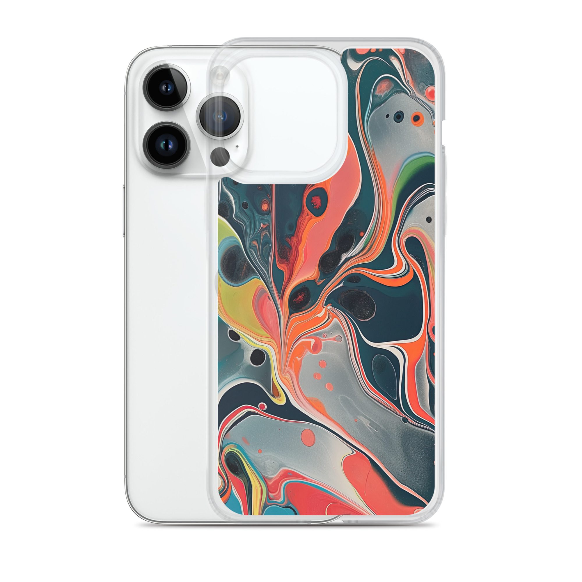 Grey Marble Clear Case for iPhone® - Image 27