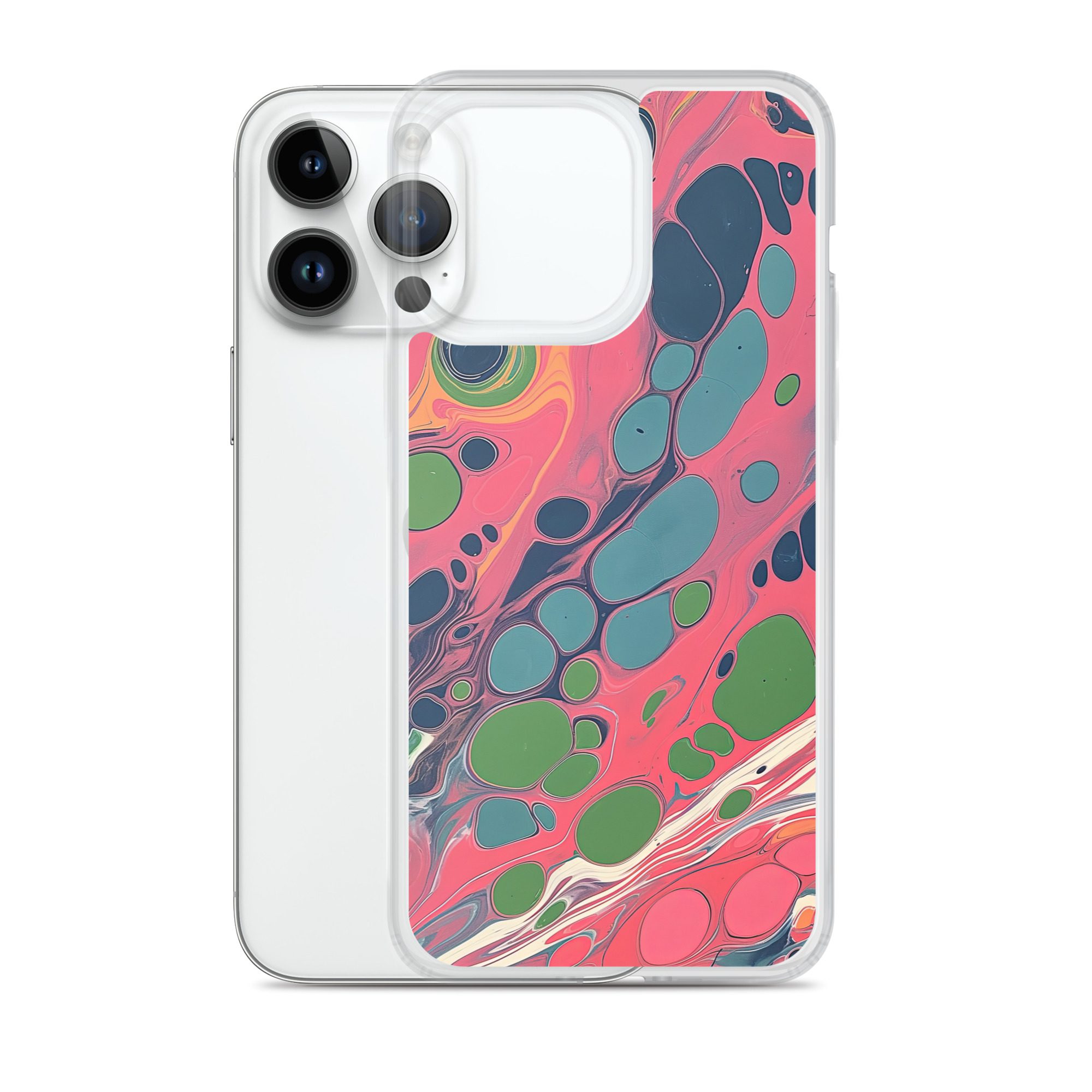 Pink Marble Clear Case for iPhone® - Image 27