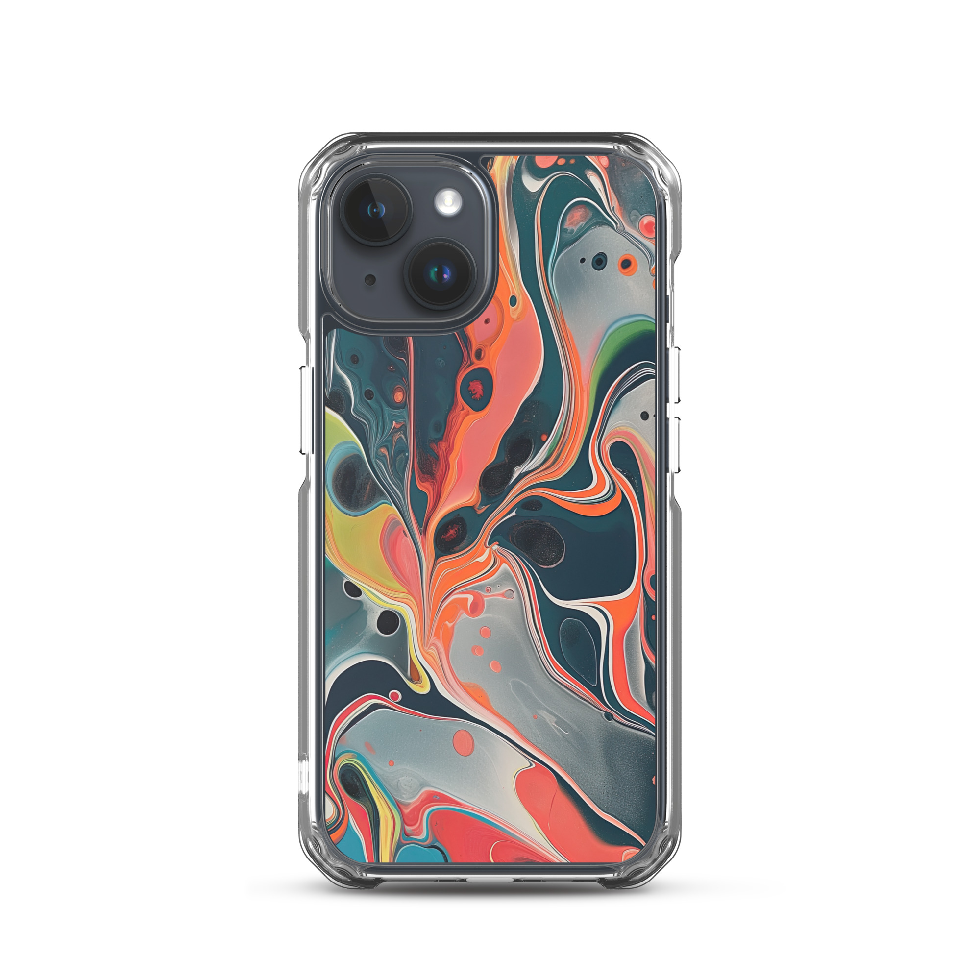 Grey Marble Clear Case for iPhone® - Image 38