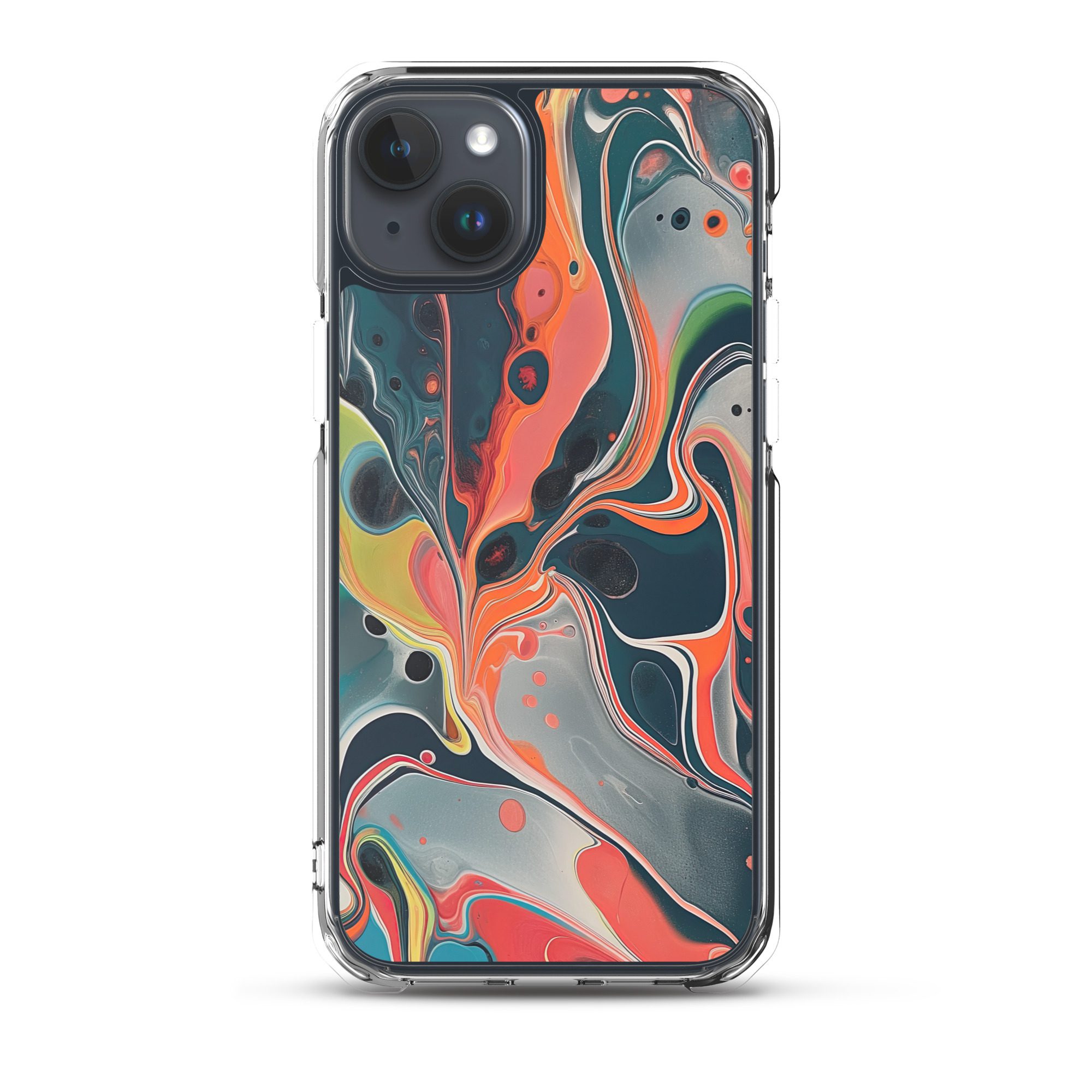 Grey Marble Clear Case for iPhone® - Image 32