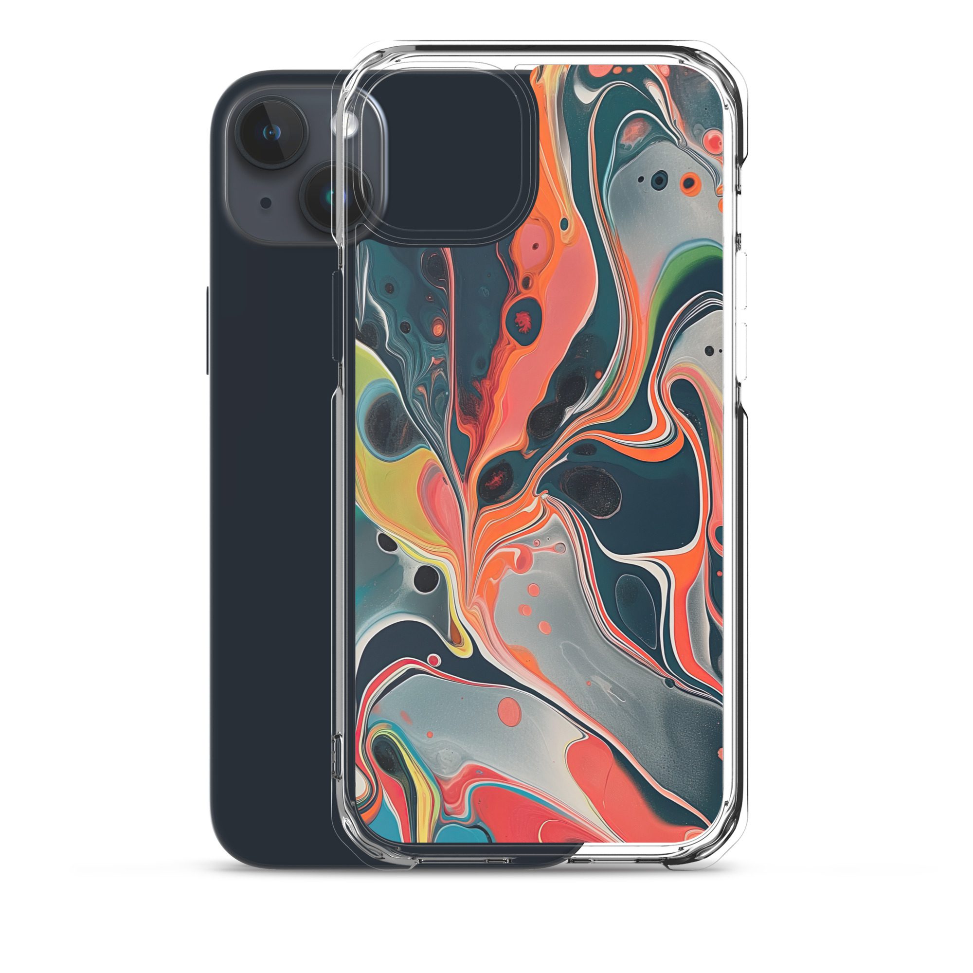 Grey Marble Clear Case for iPhone® - Image 33